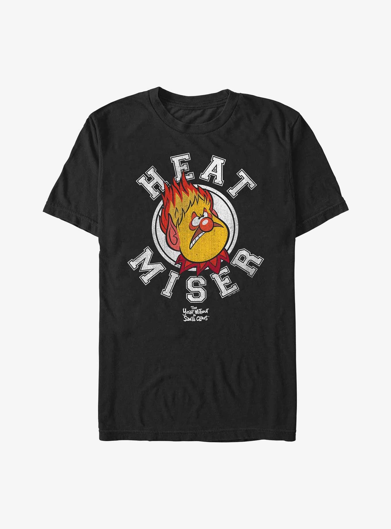 A Year Without A Santa Heat Miser College T-Shirt, , hi-res