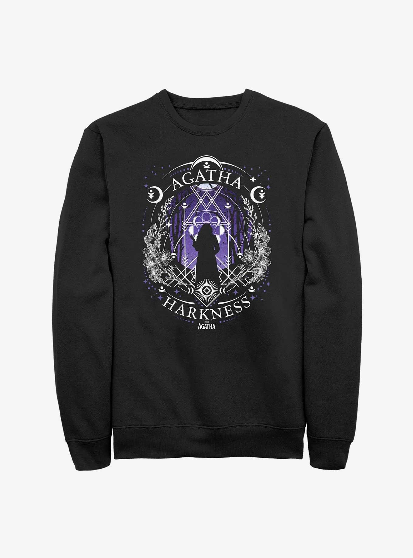 Marvel Agatha Starsign Sweatshirt, BLACK, hi-res