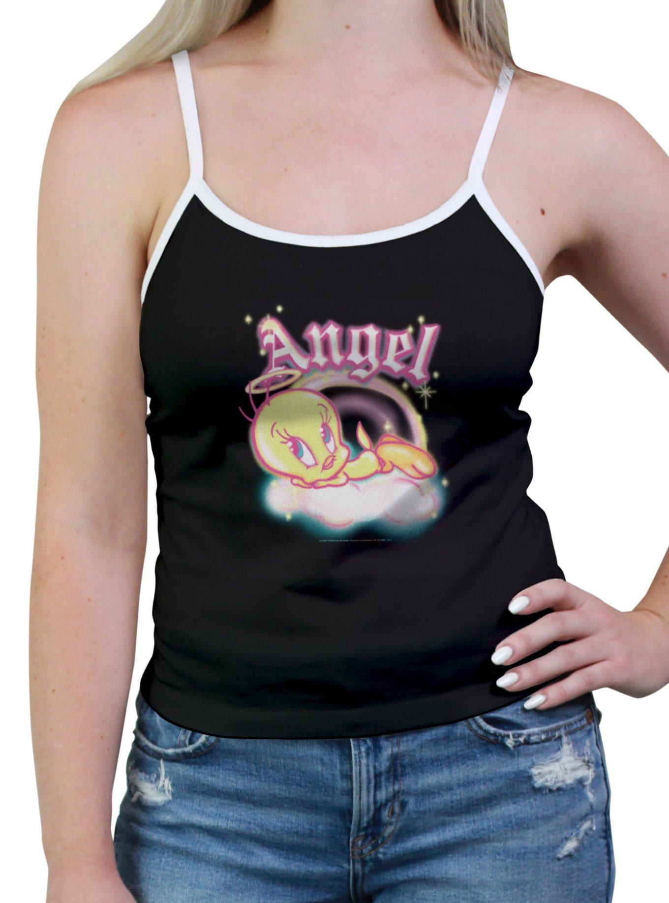 Looney Tunes Tweety Bird Angel Womens Cami, , hi-res