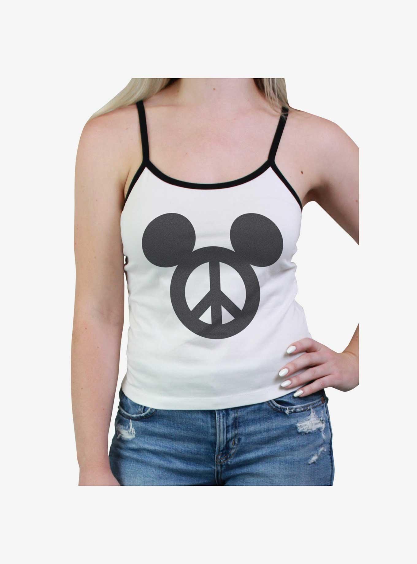 Disney Mickey Mouse Peace Sign Womens Cami, , hi-res