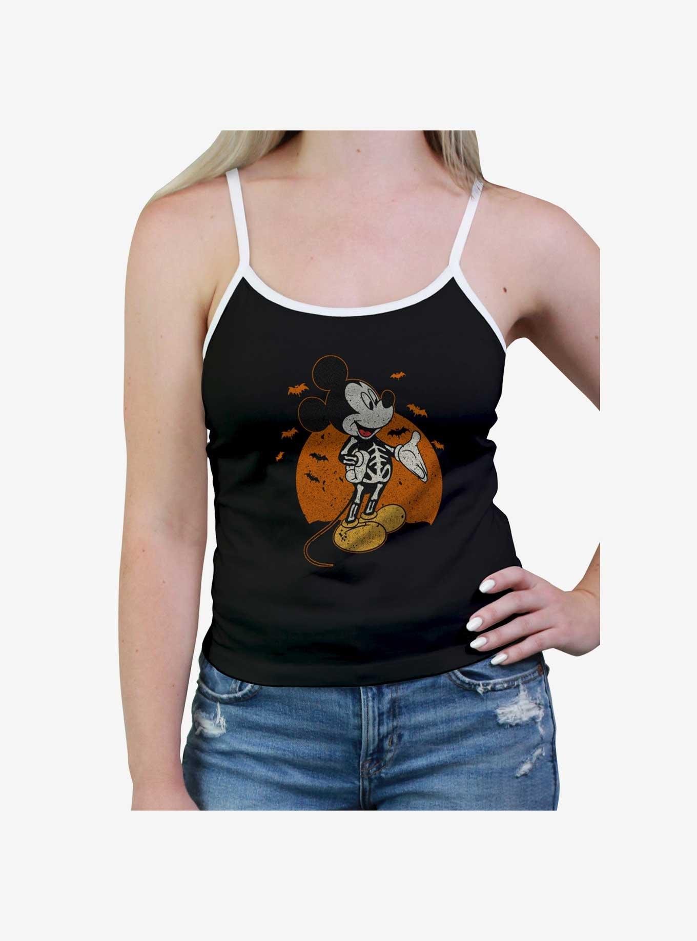 Disney Mickey Mouse Spooky Bats Womens Cami, BLACK, hi-res