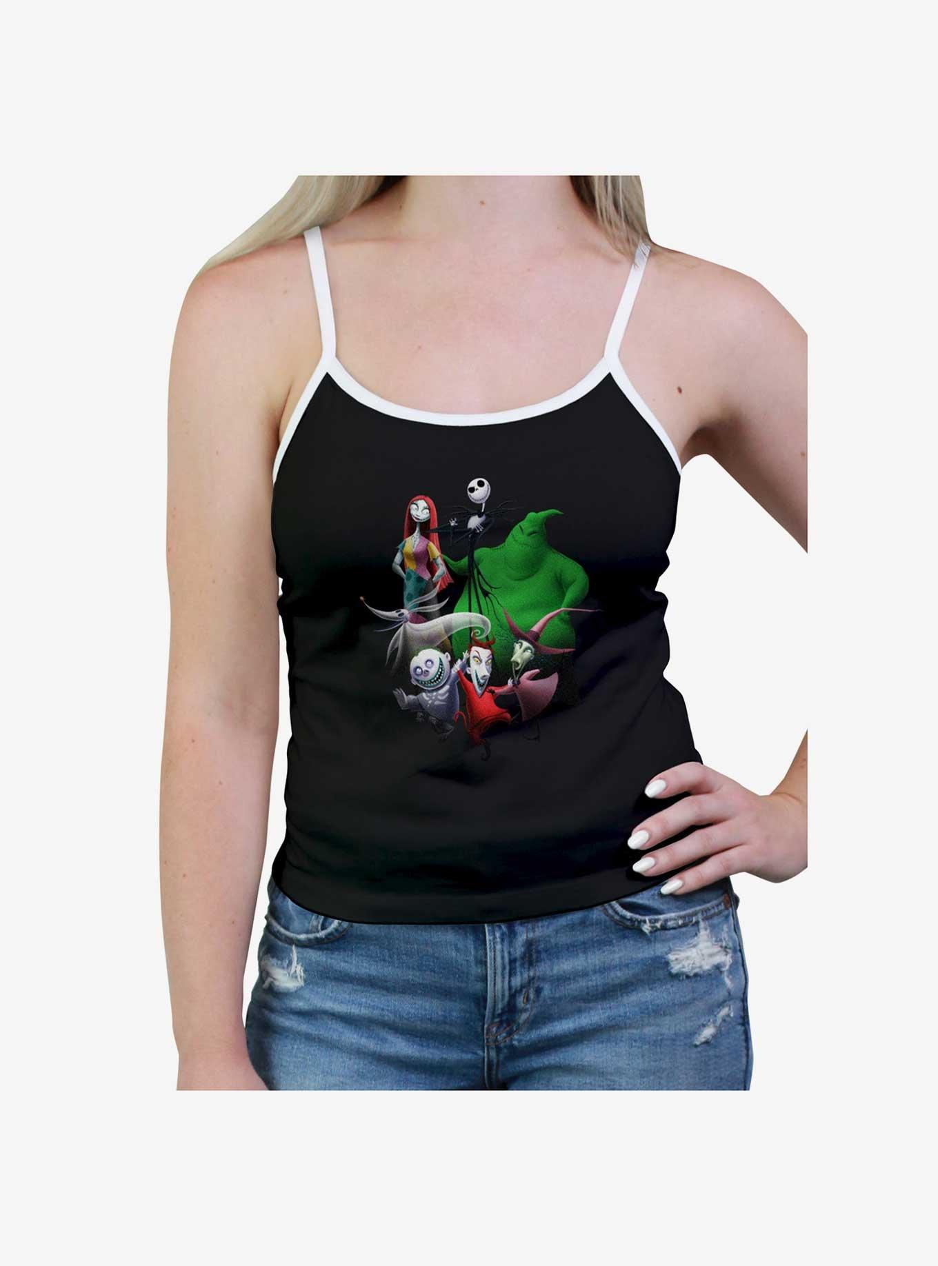 Disney The Nightmare Before Christmas Characters Womens Cami, BLACK, hi-res