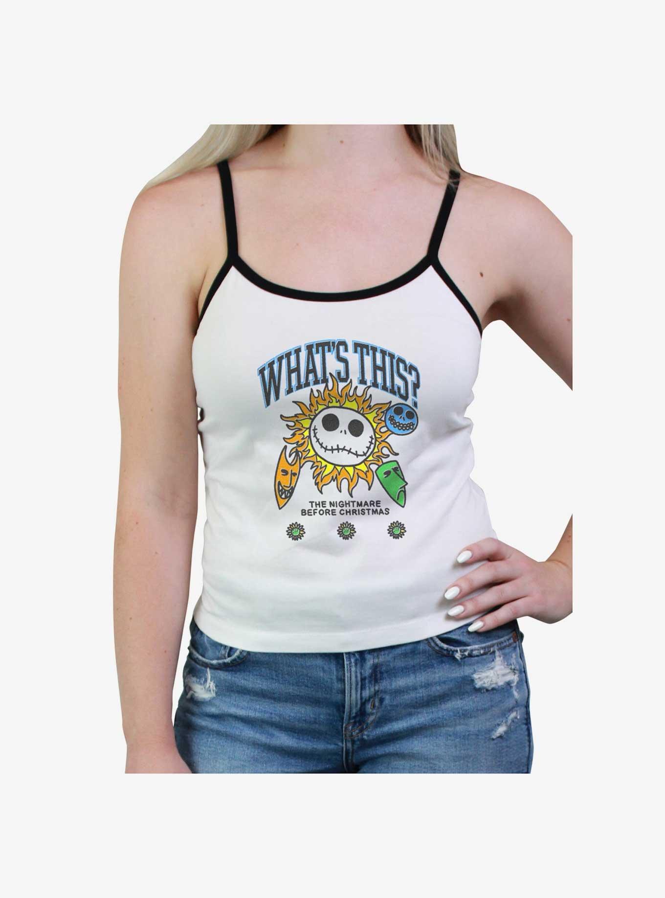 Disney The Nightmare Before Christmas What's This Womens Cami, WHITE, hi-res