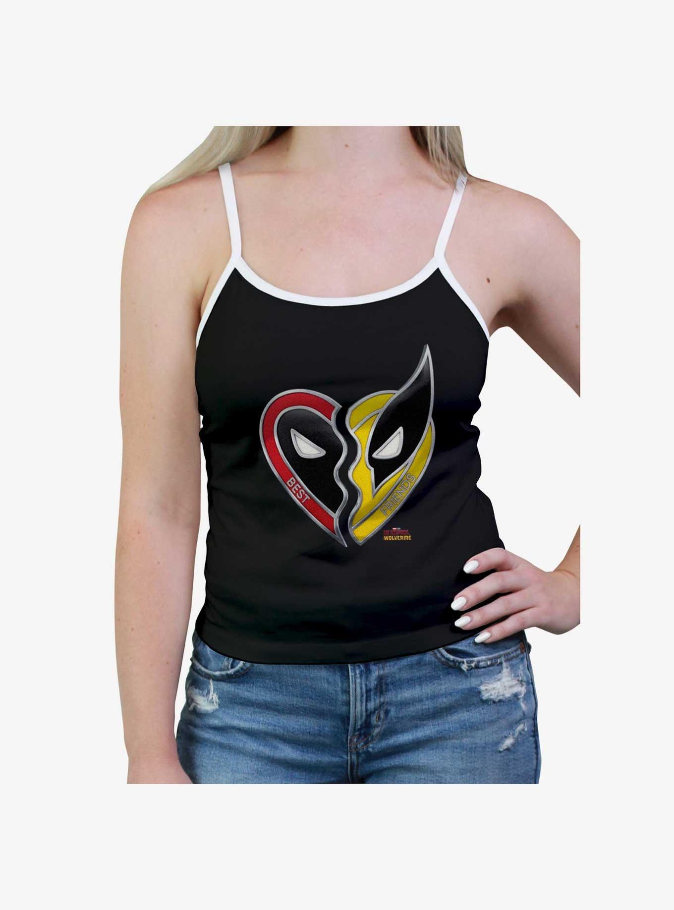 Marvel Deadpool & Wolverine Friendship Necklace Womens Cami, , hi-res