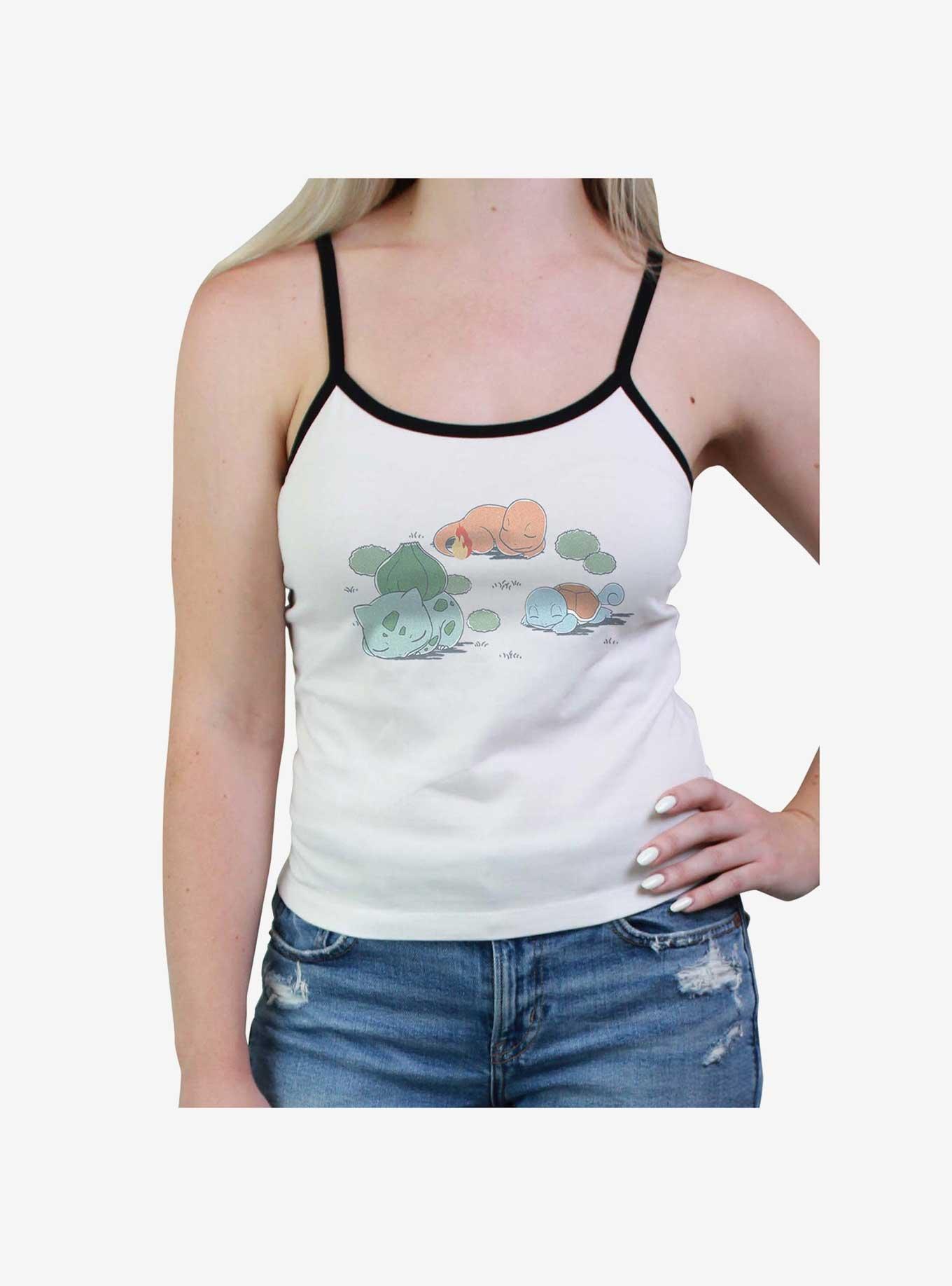 Pokemon Bulbasaur Charmander Squirtle Womens Cami, , hi-res