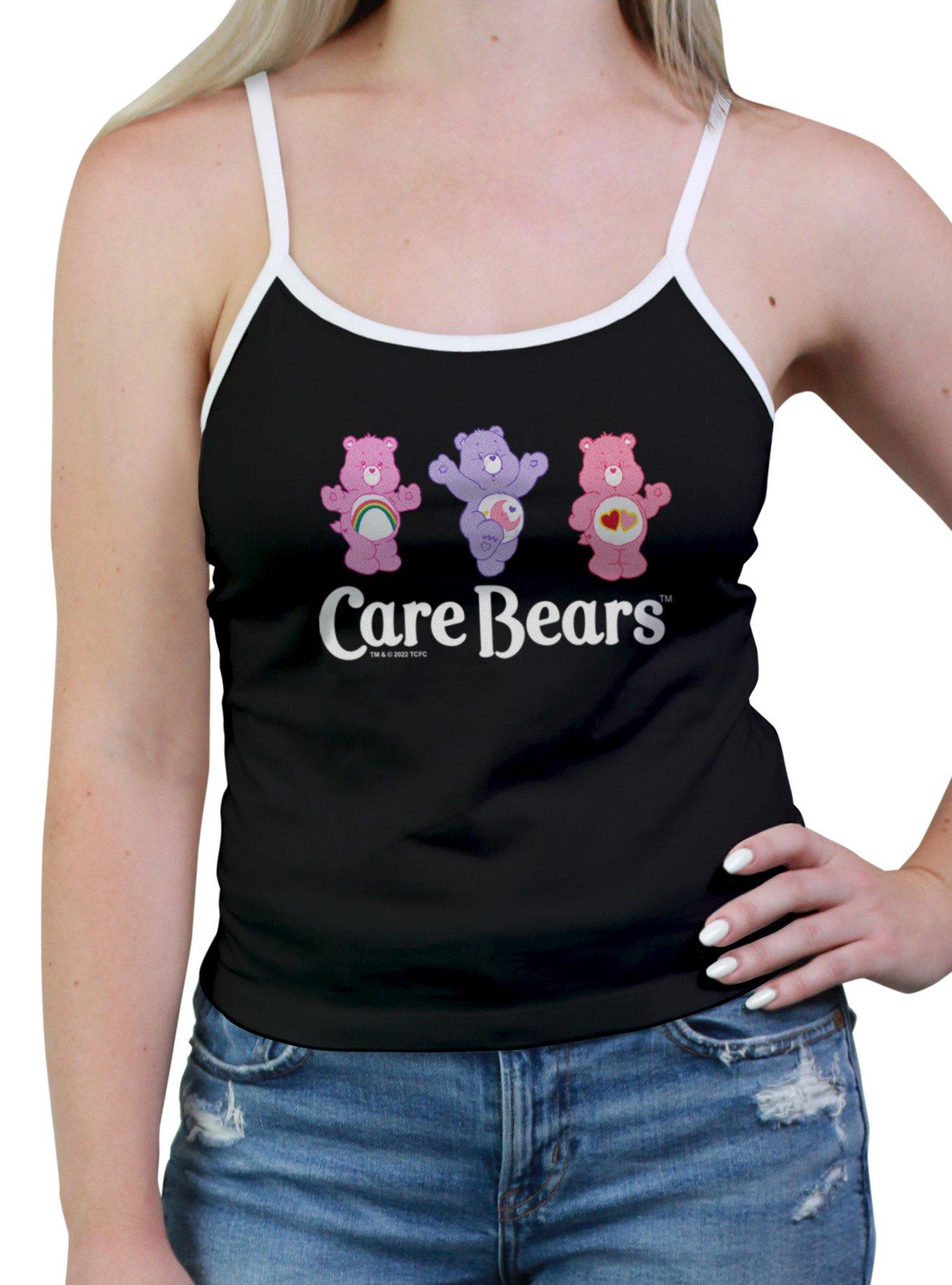 Care Bears Three Bears Womens Cami, BLACK, hi-res