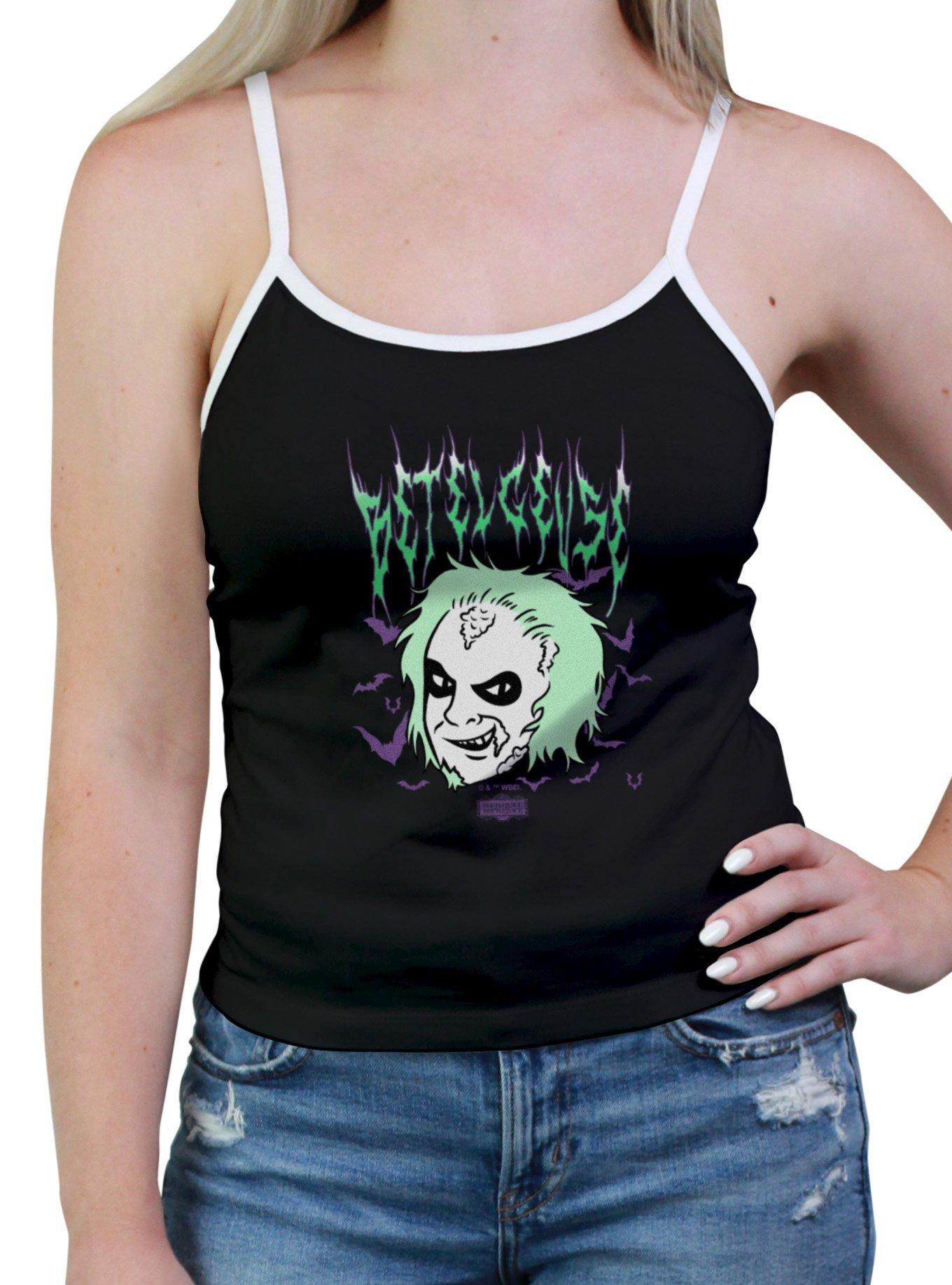 Beetlejuice Metal Betelgeuse Womens Cami, BLACK, hi-res