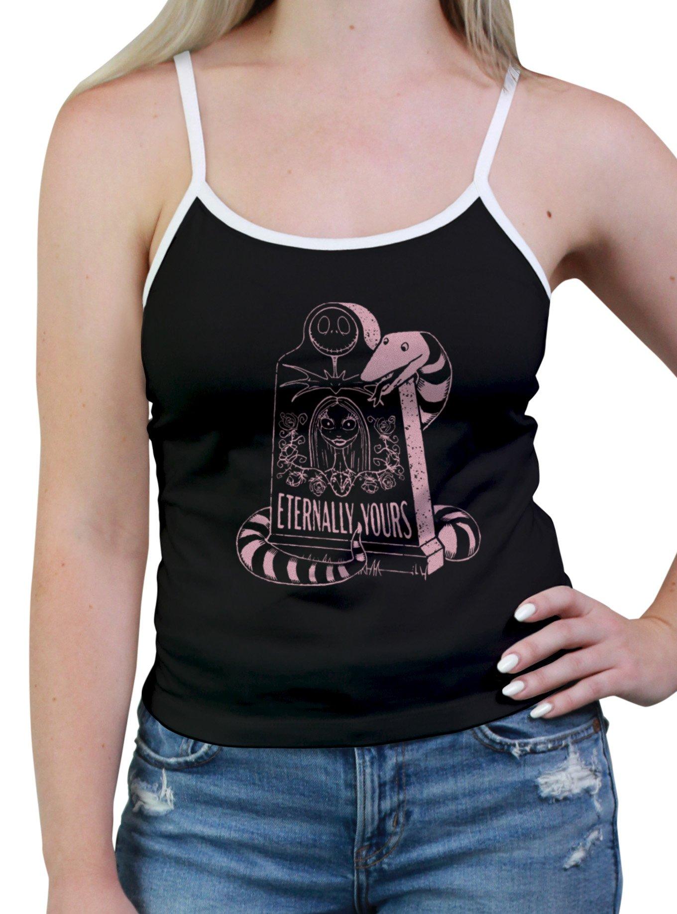 Disney The Nightmare Before Christmas Eternally Yours Womens Cami, BLACK, hi-res
