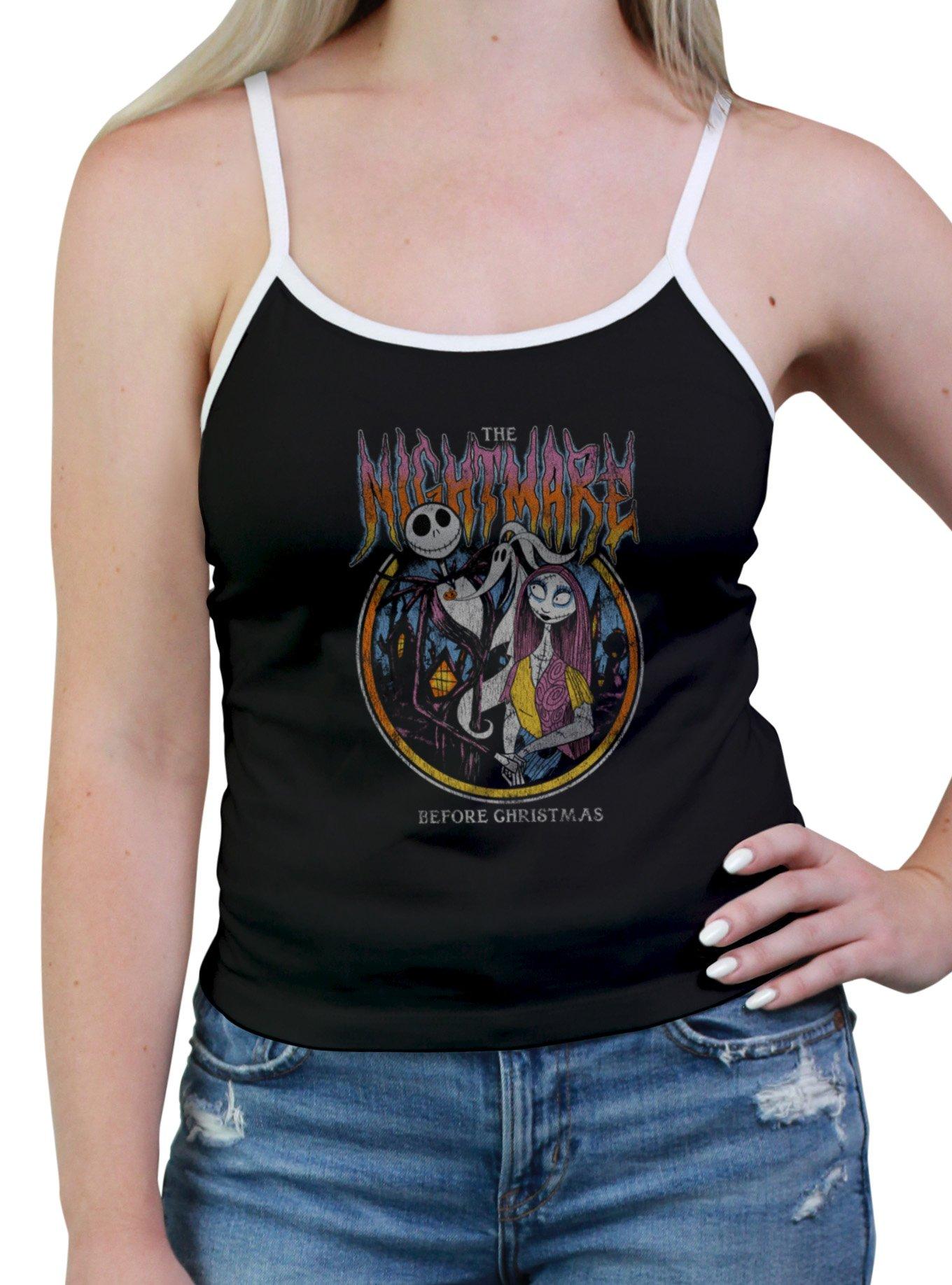 Disney The Nightmare Before Christmas Heavy Metal Womens Cami, BLACK, hi-res