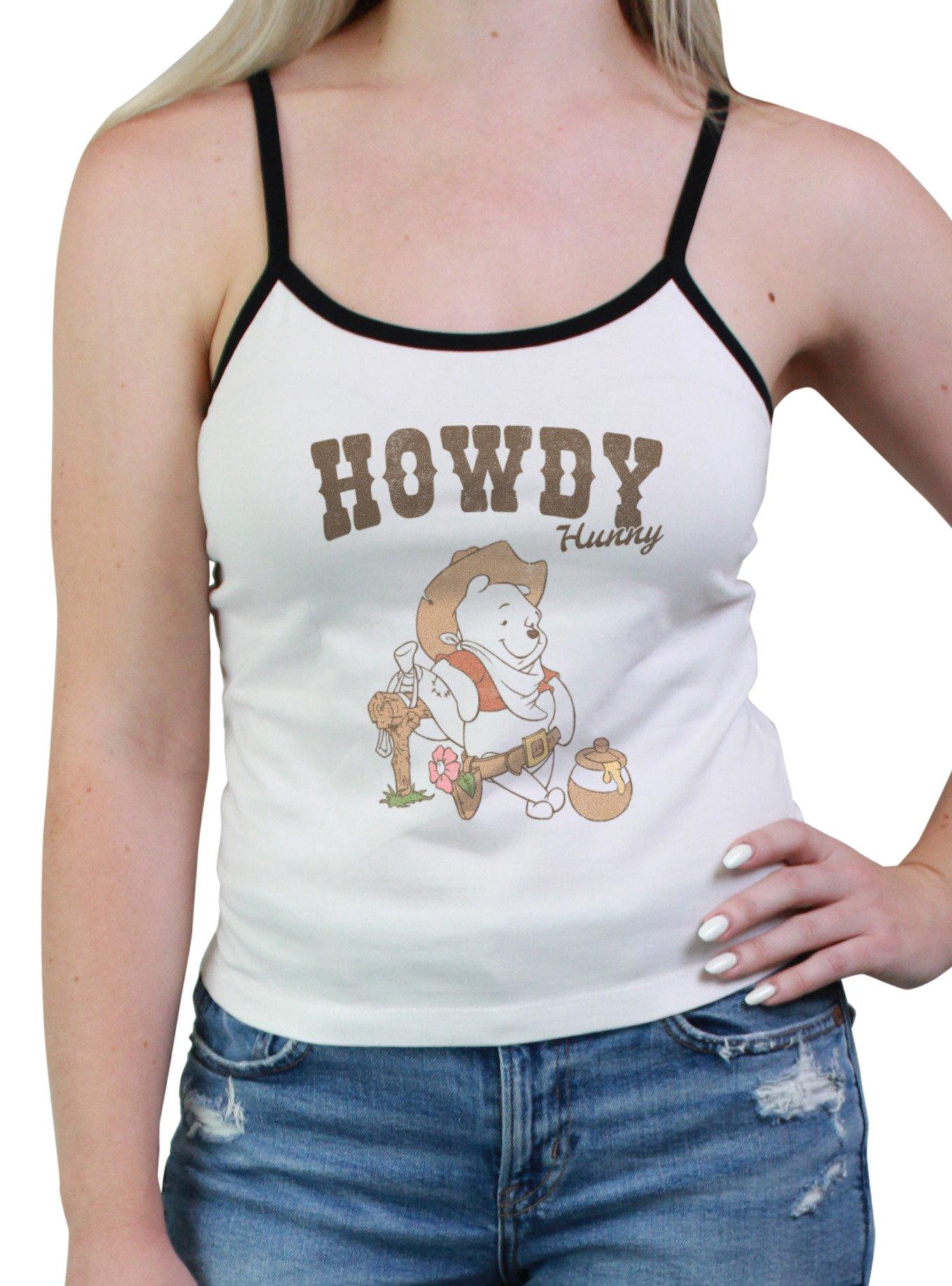 Disney Winnie The Pooh Howdy Hunny Womens Cami, WHITE, hi-res