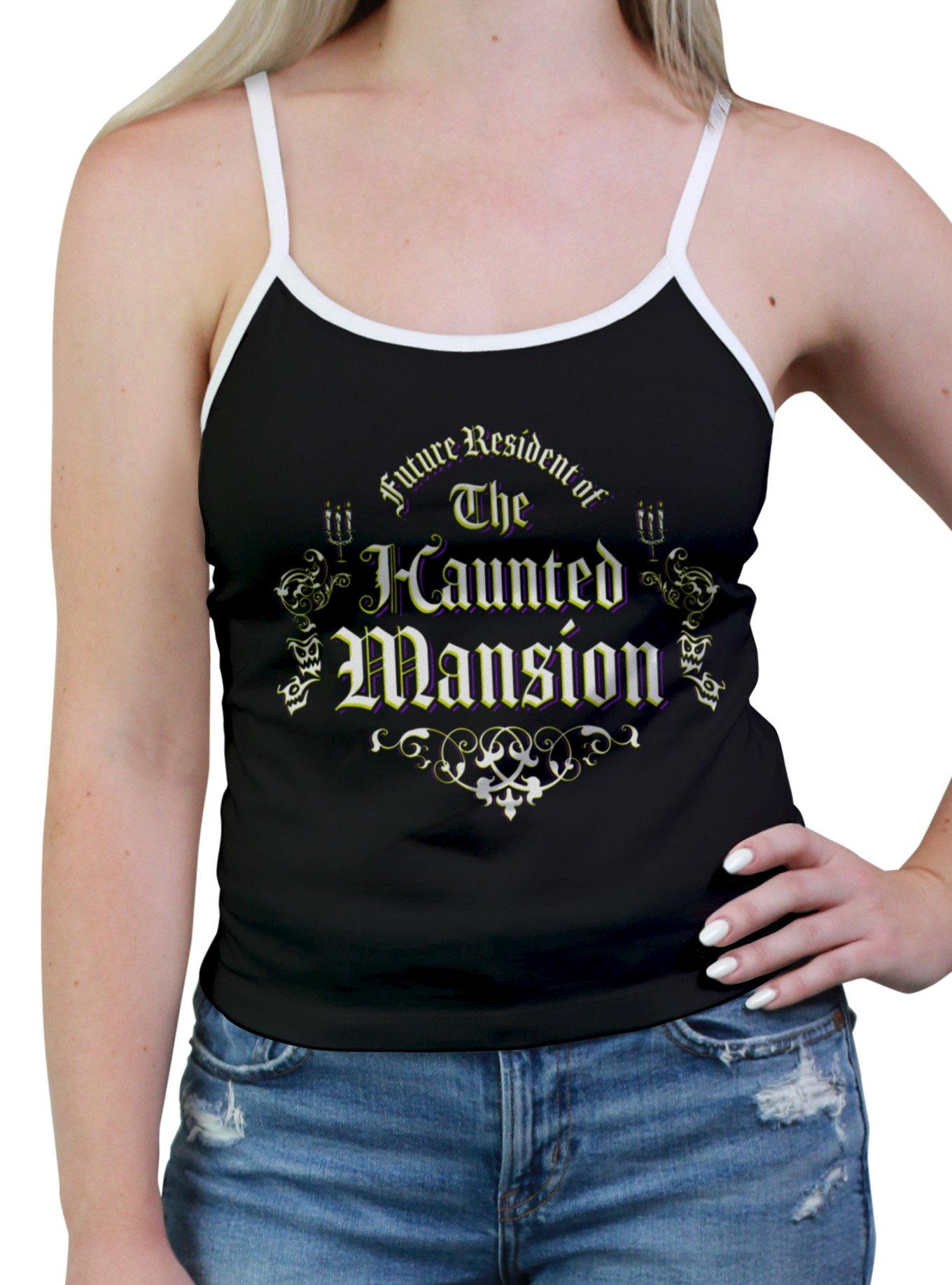 Disney The Haunted Mansion Future Resident Womens Cami, BLACK, hi-res