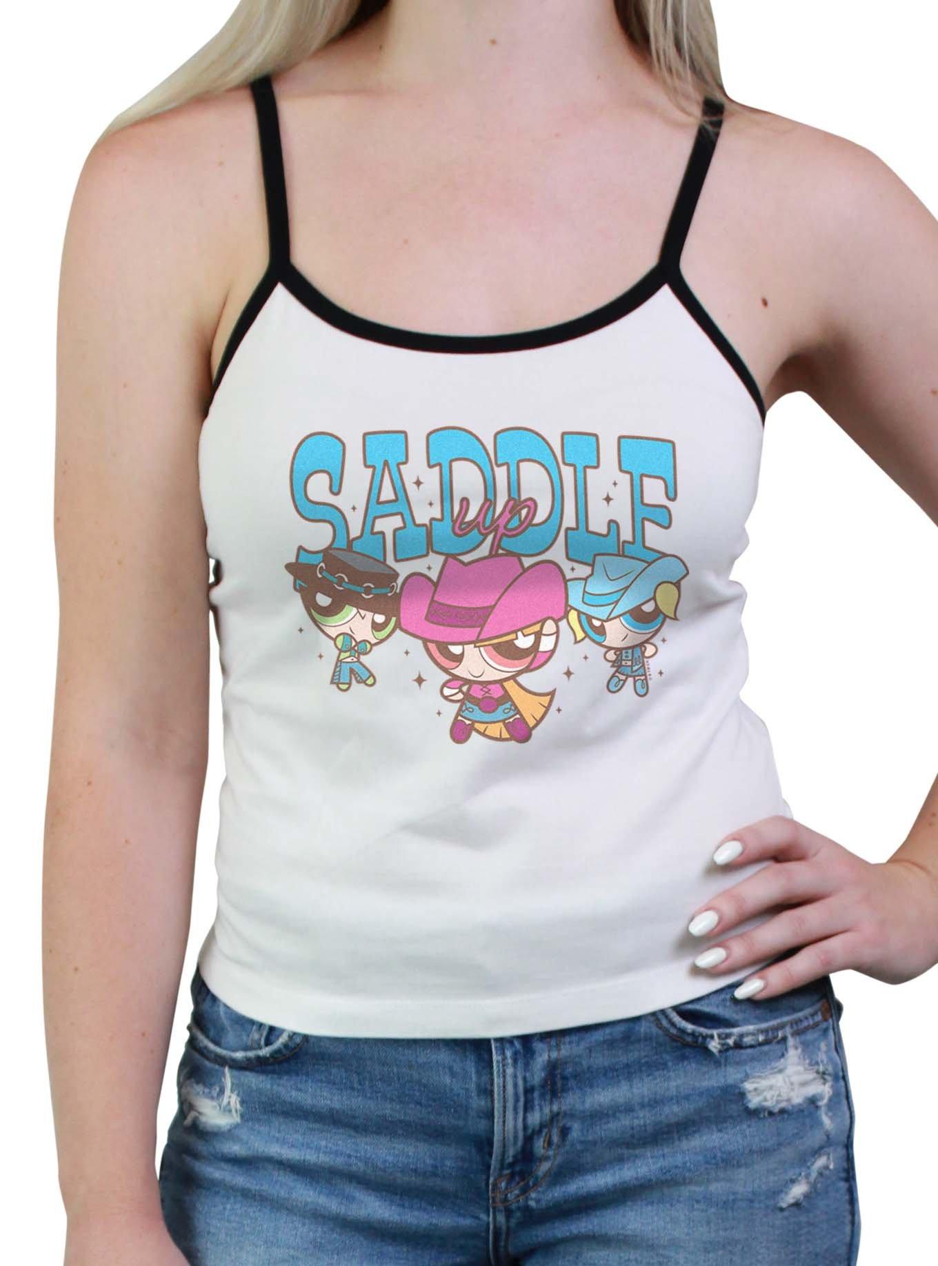 The Powerpuff Girls Saddle Up Womens Cami, , hi-res