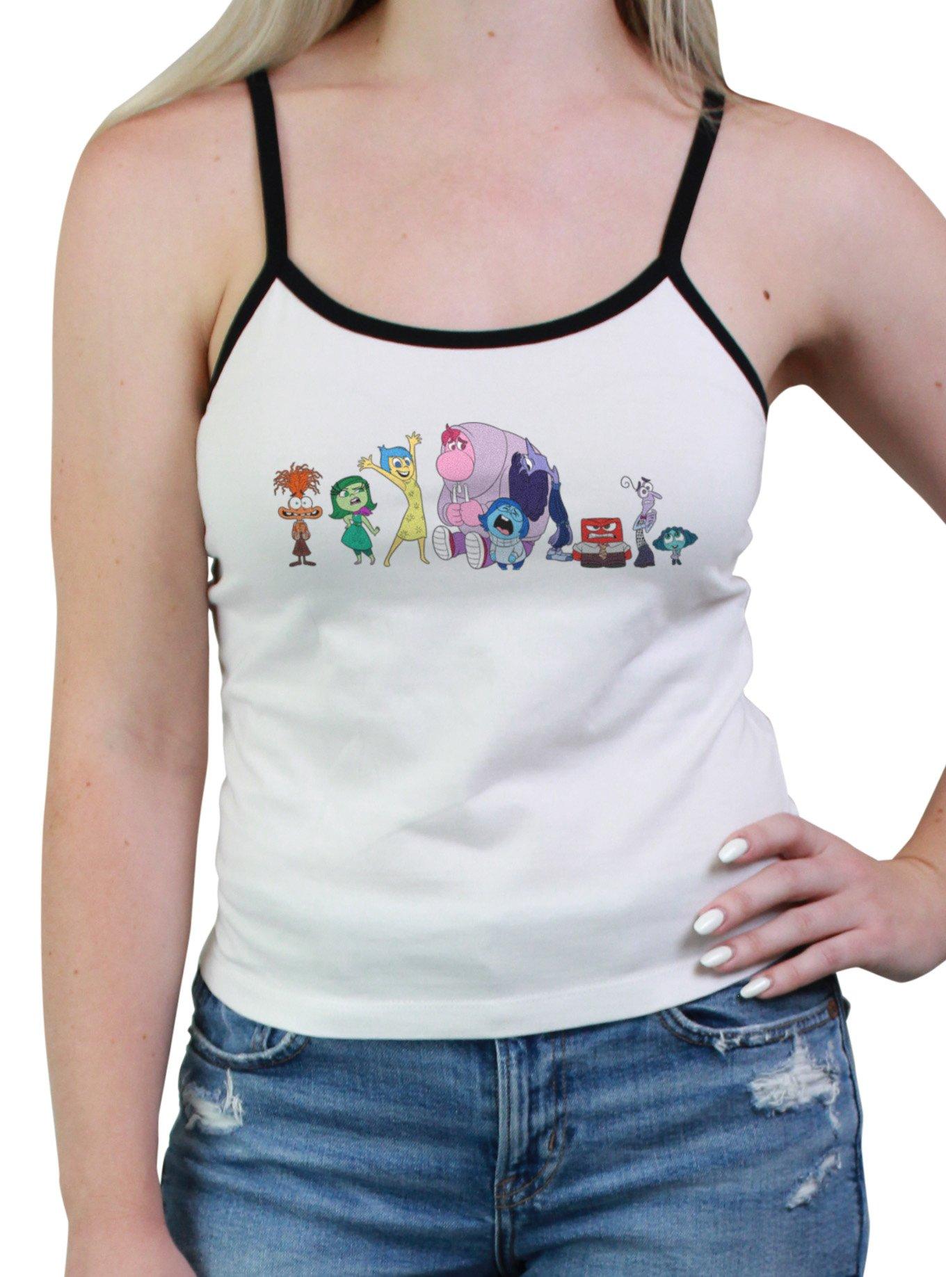 Disney Pixar Inside Out 2 All Emotions Womens Cami, WHITE, hi-res