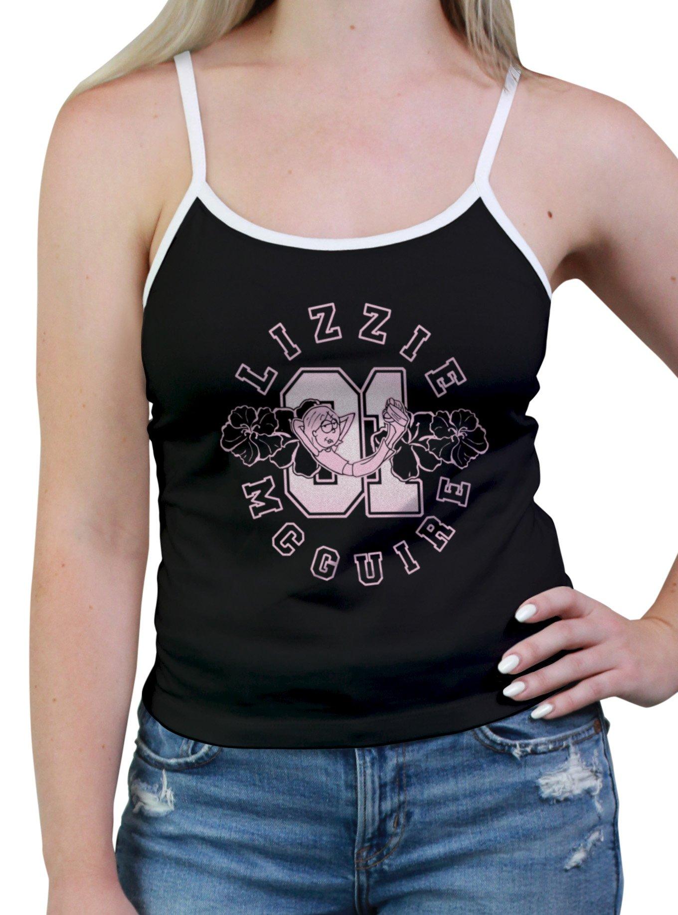 Disney Lizzie McGuire Collegiate Womens Cami, BLACK, hi-res