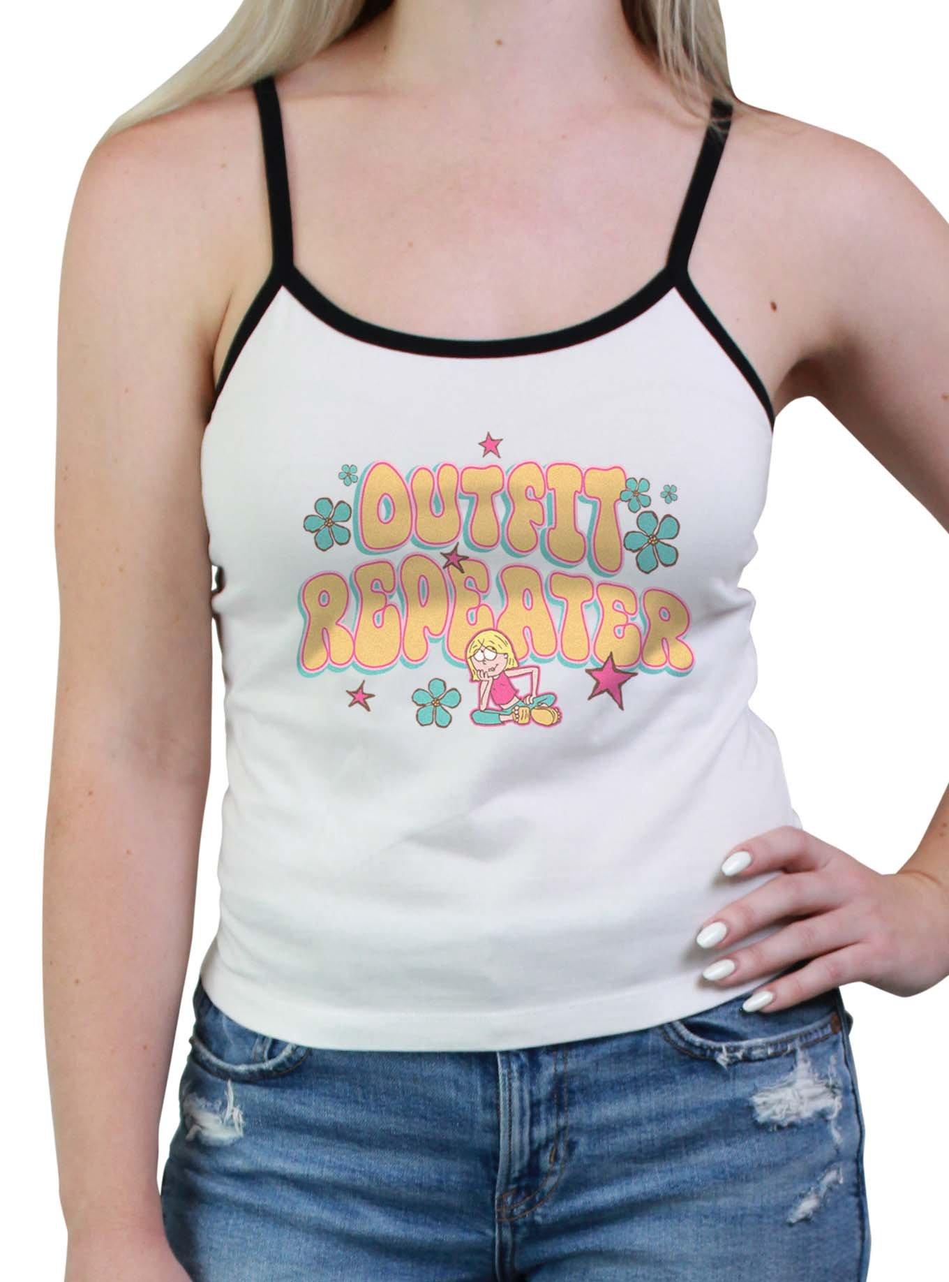 Disney Lizzie McGuire Outfit Repeater Womens Cami, WHITE, hi-res