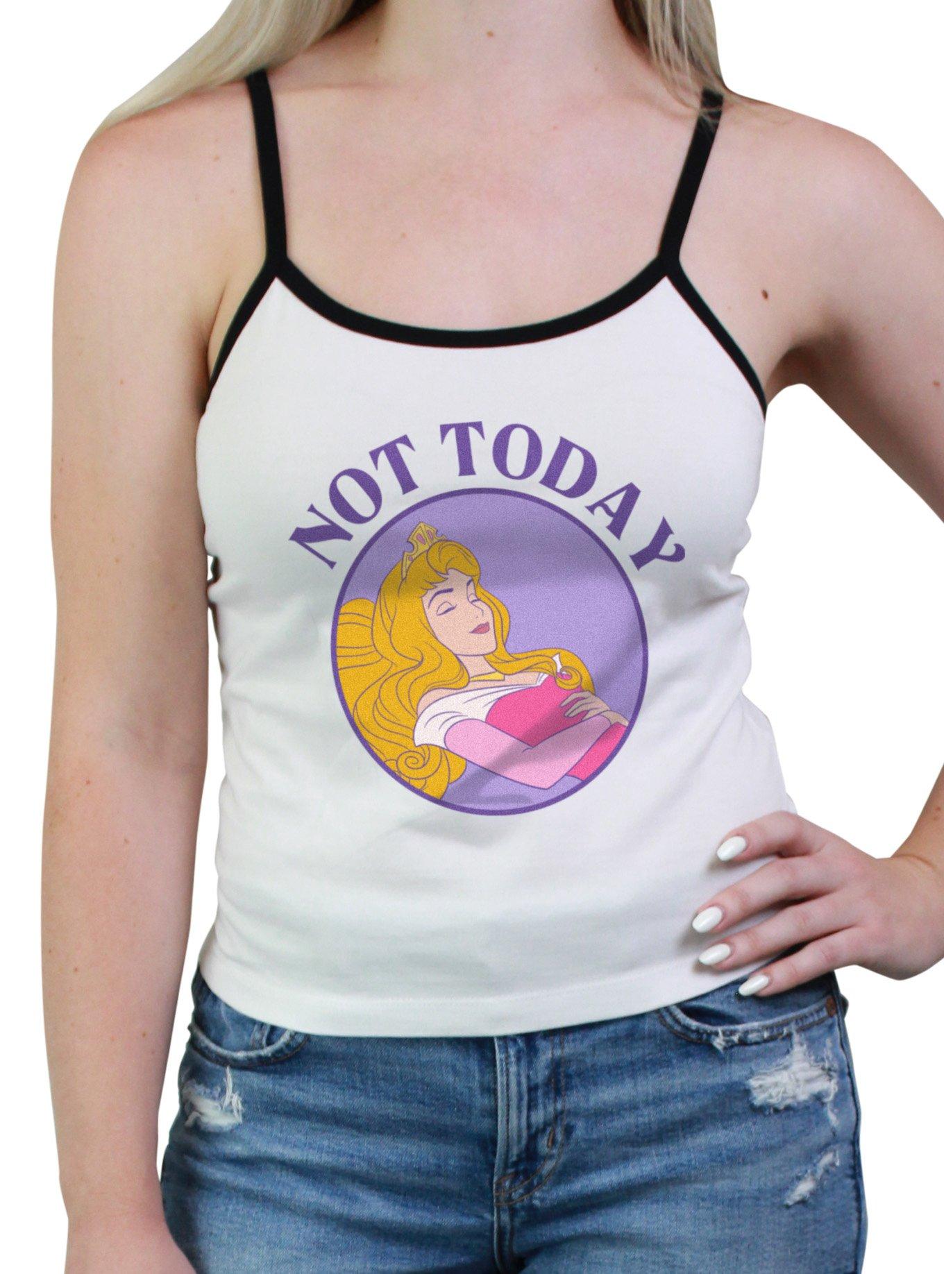 Disney Sleeping Beauty Aurora Not Today Womens Cami, WHITE, hi-res