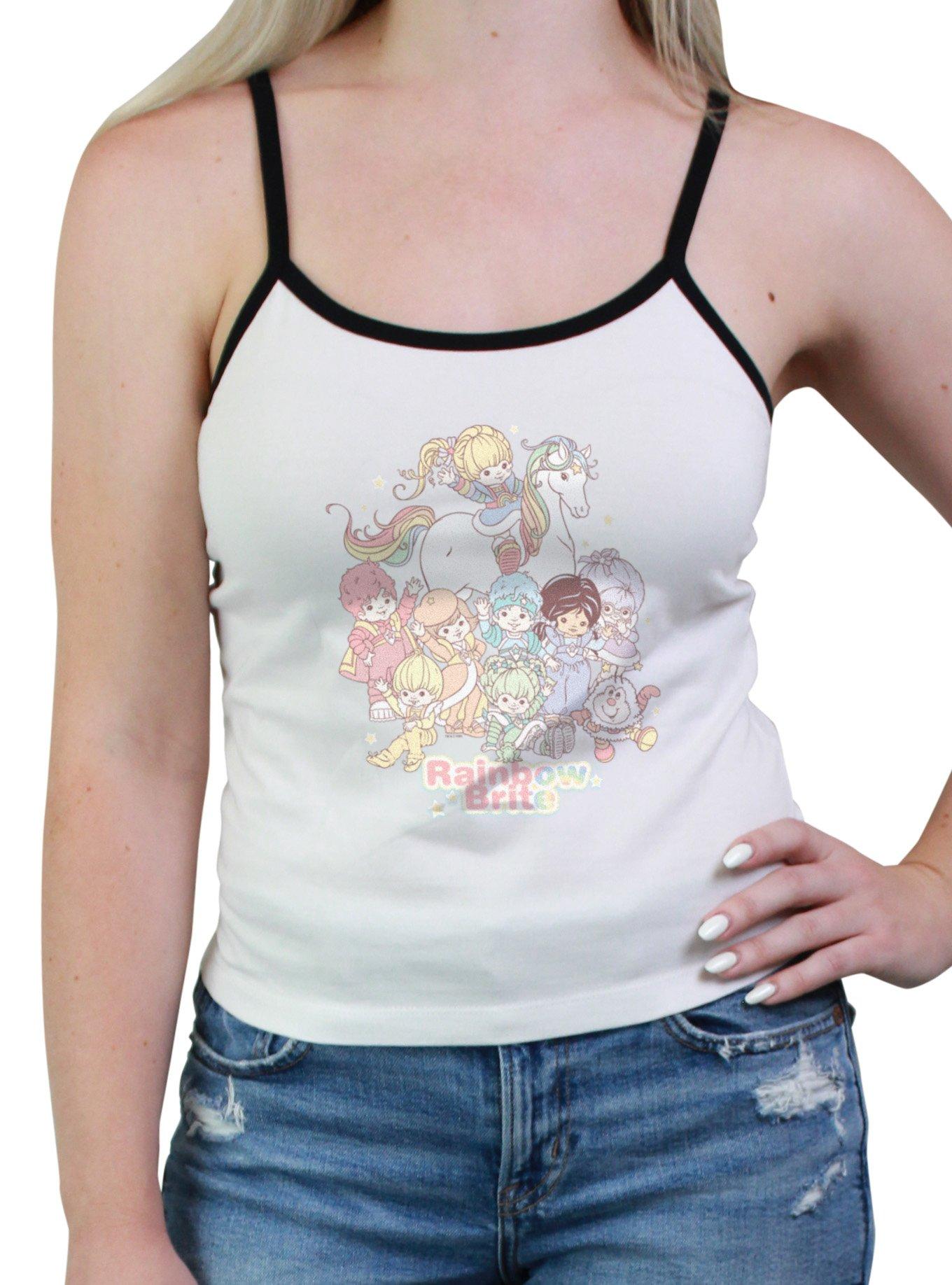 Rainbow Brite Party Womens Cami, WHITE, hi-res