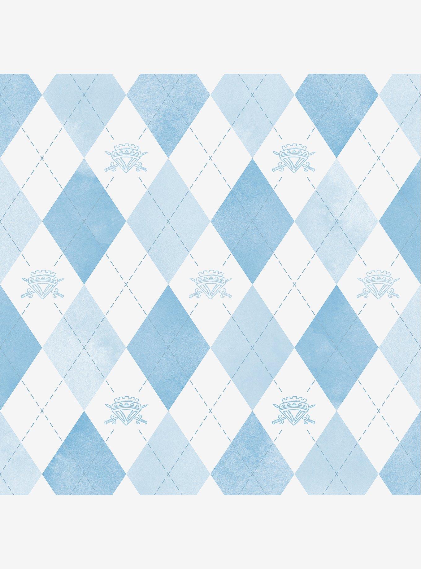 Disney Descendants: The Rise of Red Chloe Crown Argyle Peel & Stick Wallpaper, , hi-res