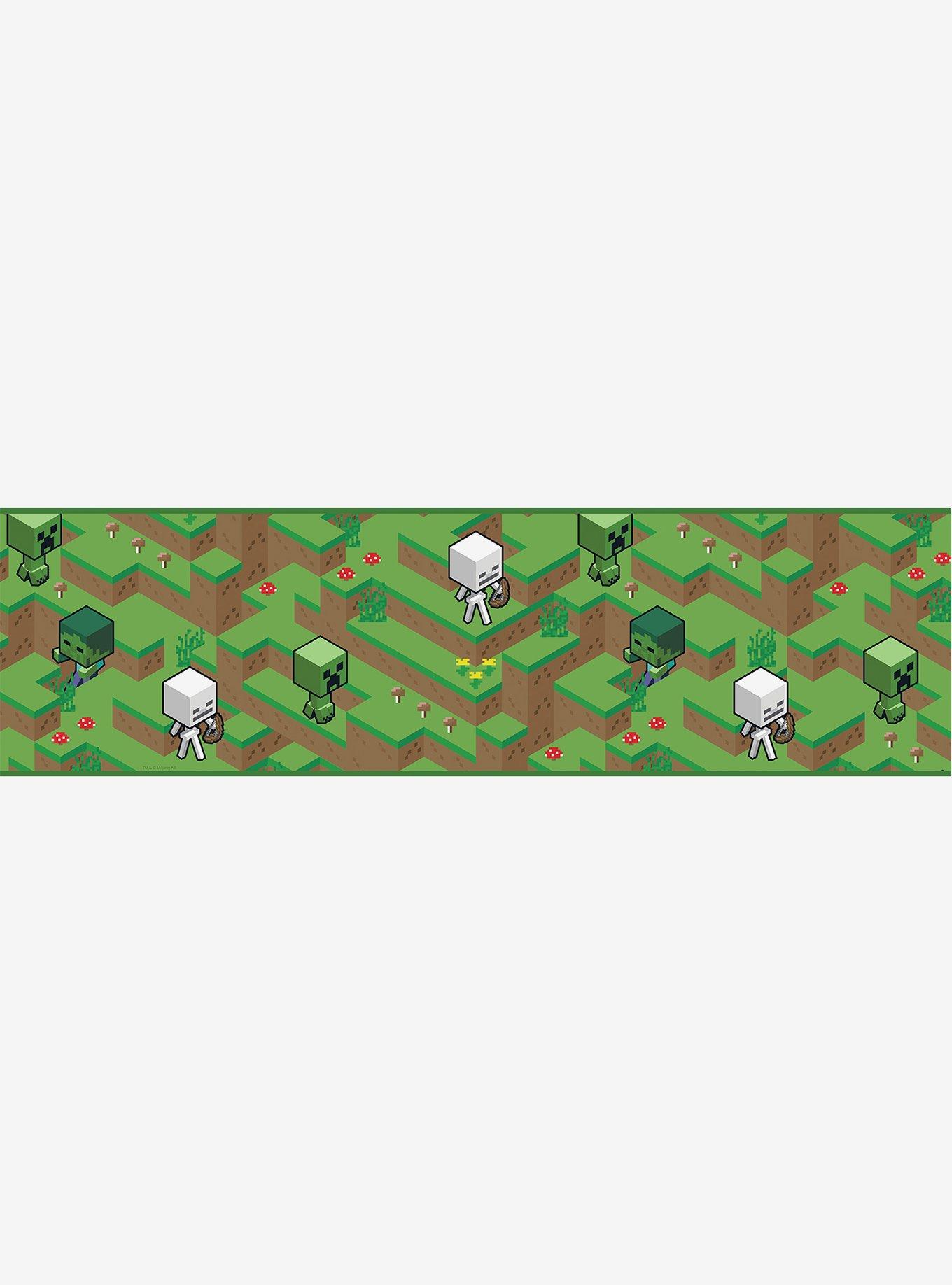 Minecraft Hillside Peel & Stick Border, , hi-res