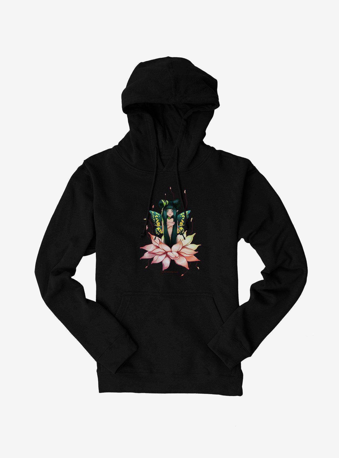 Fairies By Trick Space Buns Fairy Hoodie, BLACK, hi-res