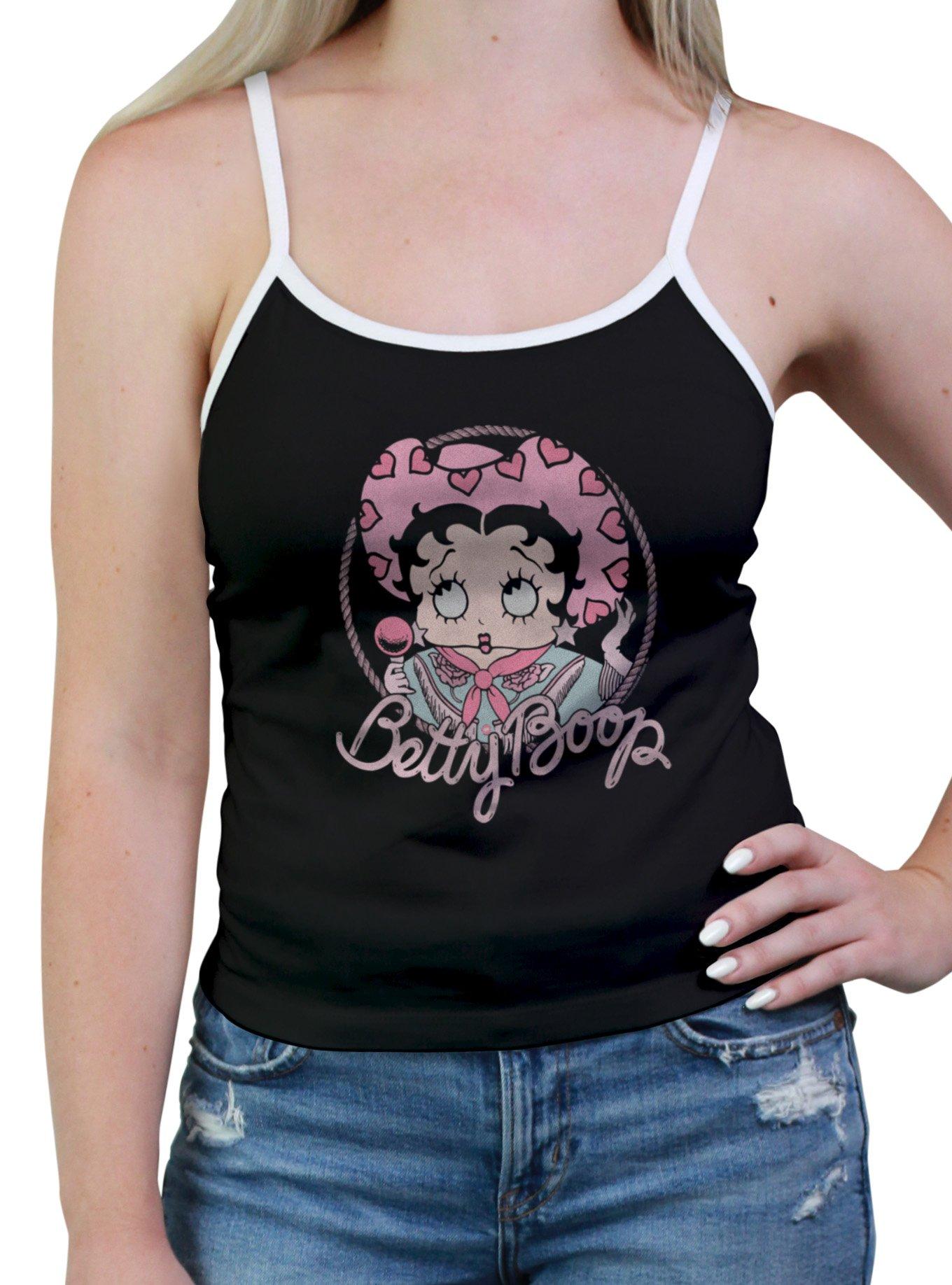 Betty Boop Cowgirl Betty Girls Cami, , hi-res