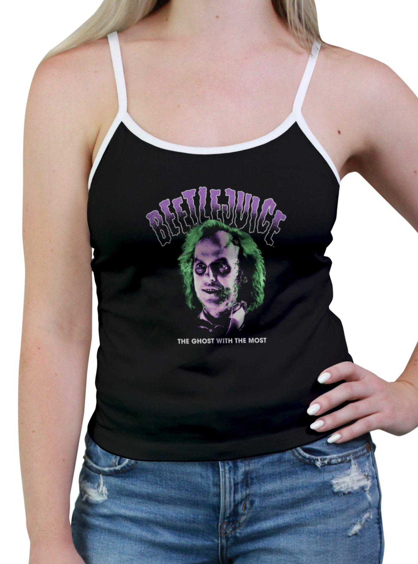 Beetlejuice Ghost With The Most Girls Cami