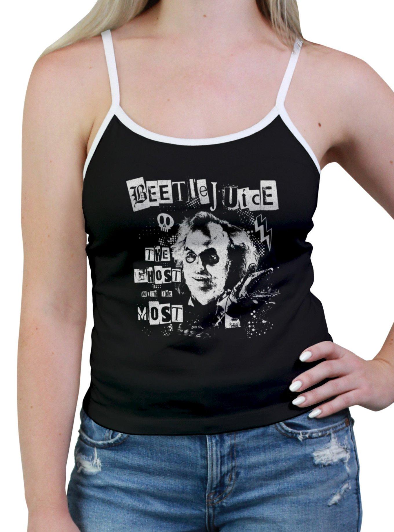 Beetlejuice Punk Girls Cami