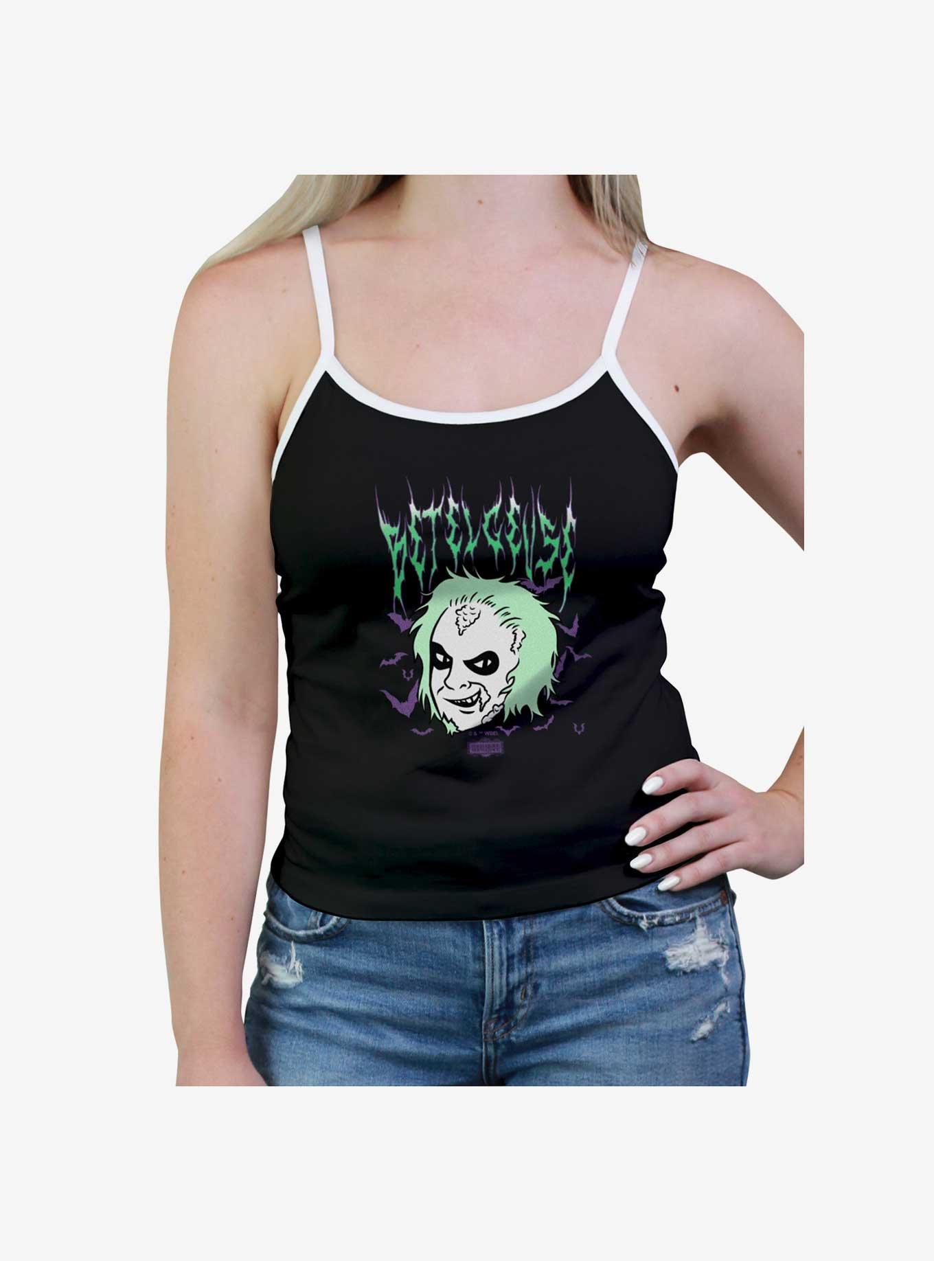 Beetlejuice Metal Betelgeuse Girls Cami, BLACK, hi-res
