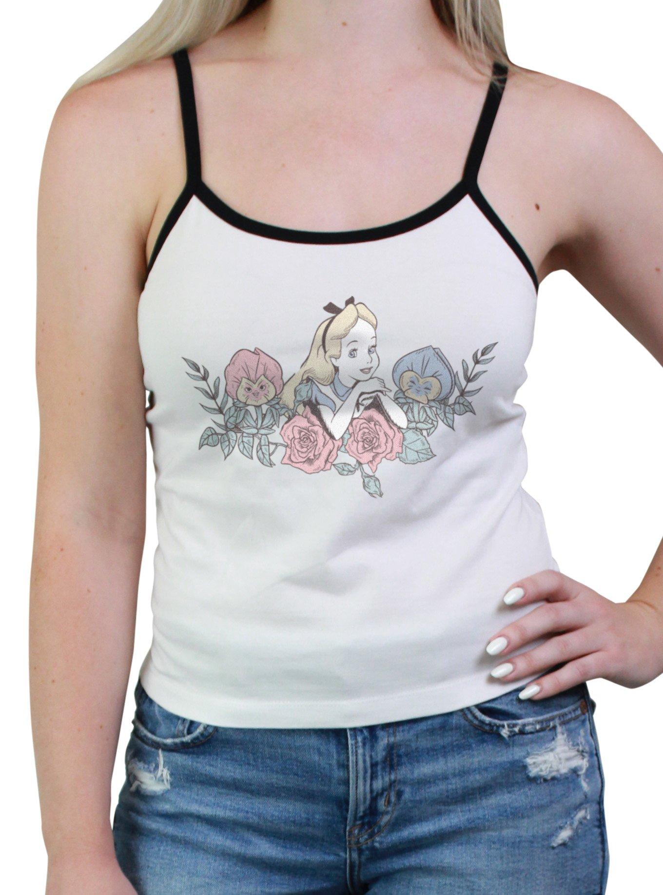 Disney Alice in Wonderland Alice Florals Girls Cami, , hi-res