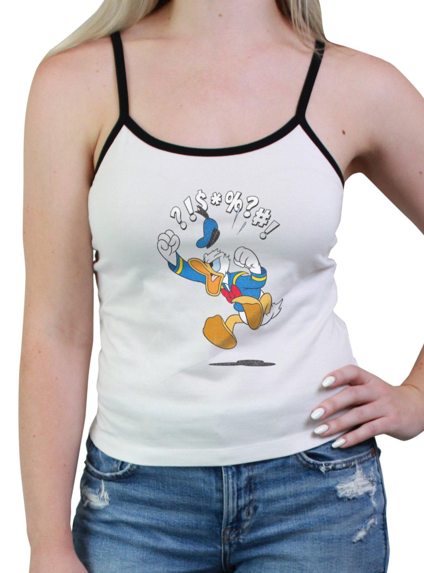 Disney Donald Duck Angry Jump Girls Cami, , hi-res