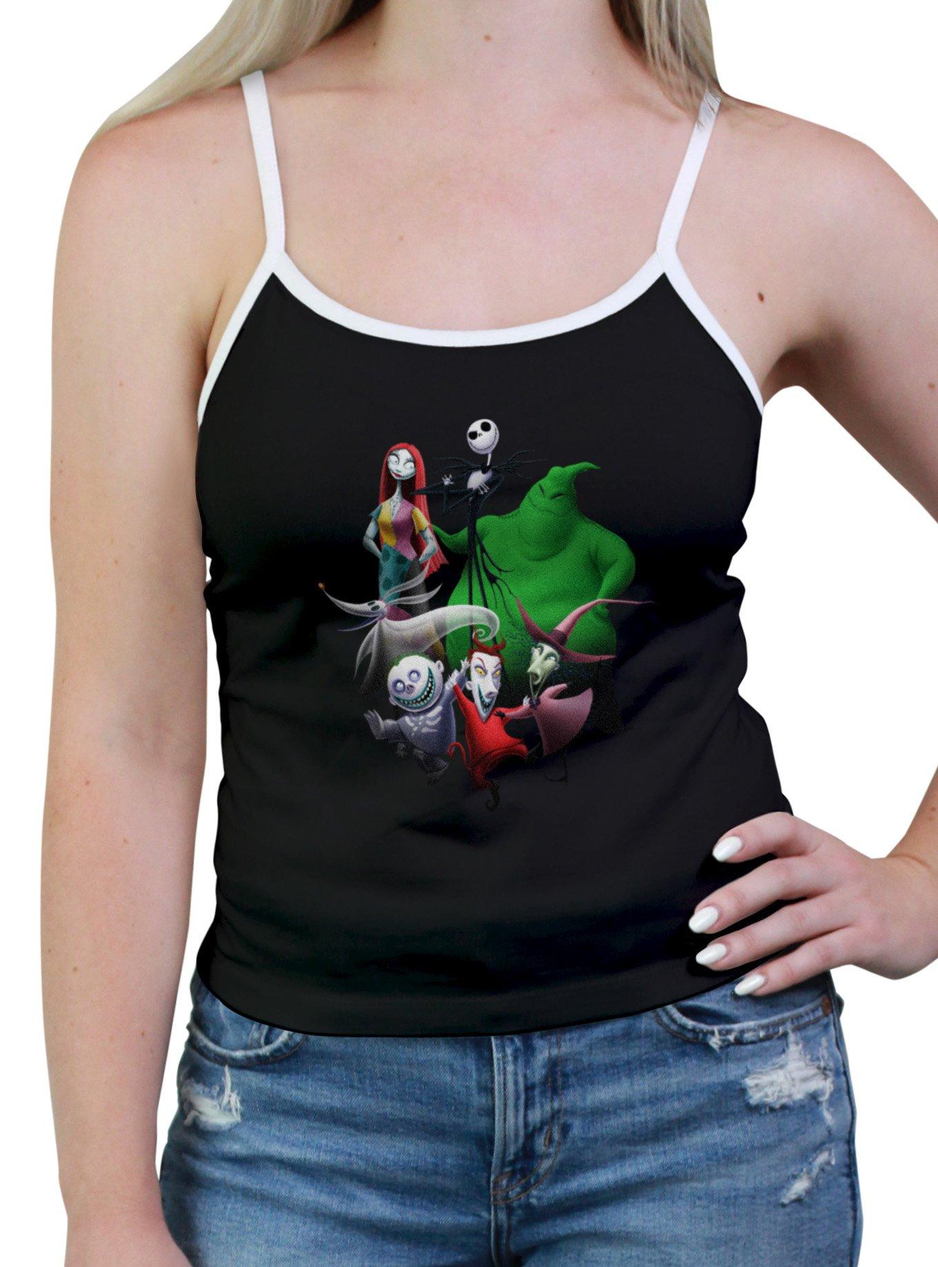 Disney The Nightmare Before Christmas Characters Girls Cami