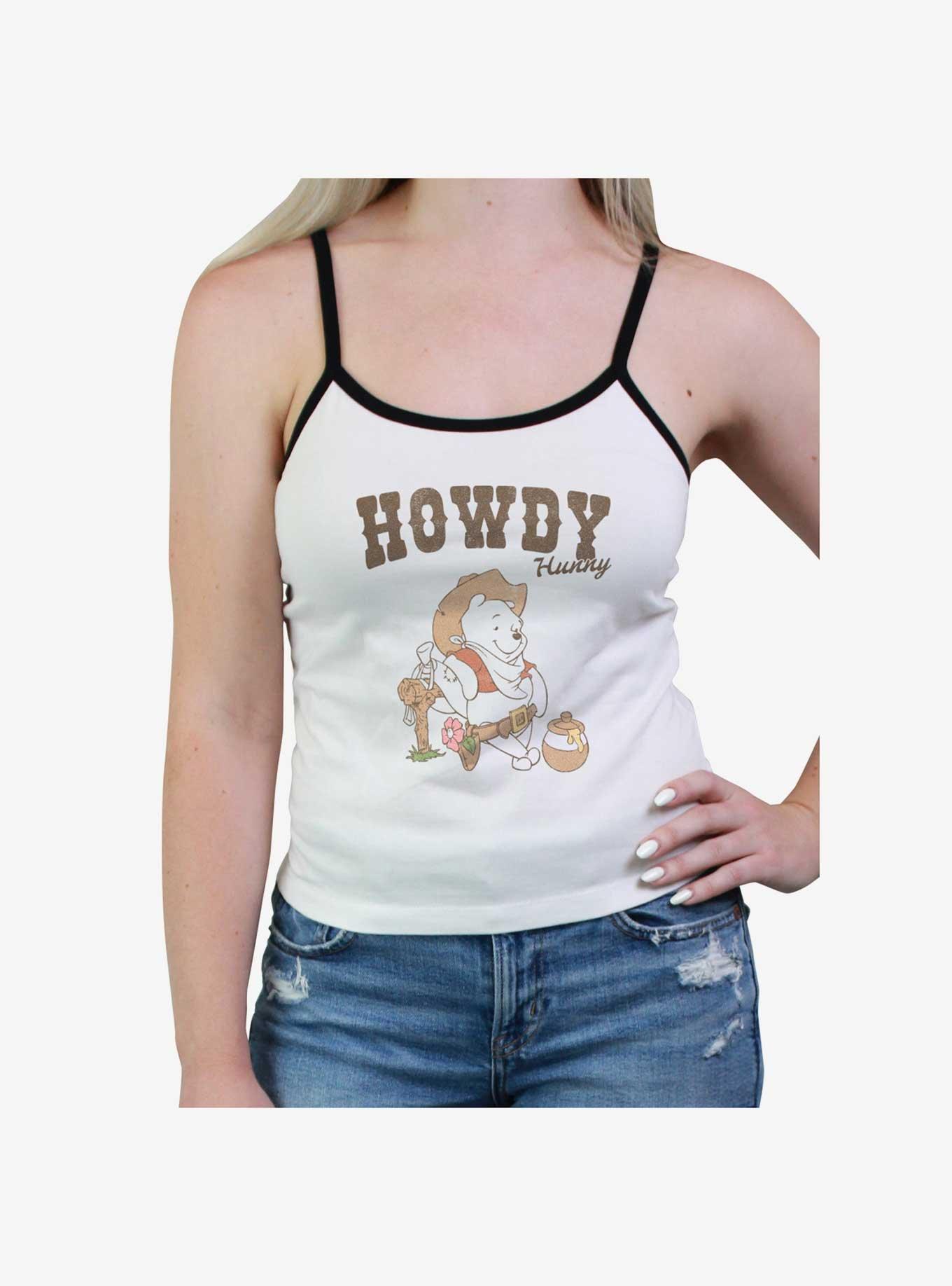Disney Winnie The Pooh Howdy Hunny Girls Cami, WHITE, hi-res