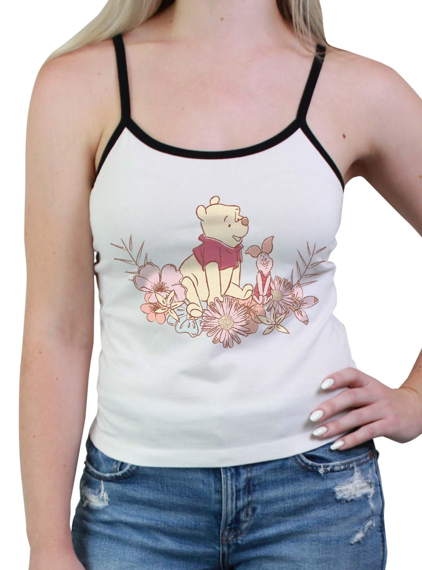 Disney Winnie The Pooh Piglet Floral Girls Cami, , hi-res