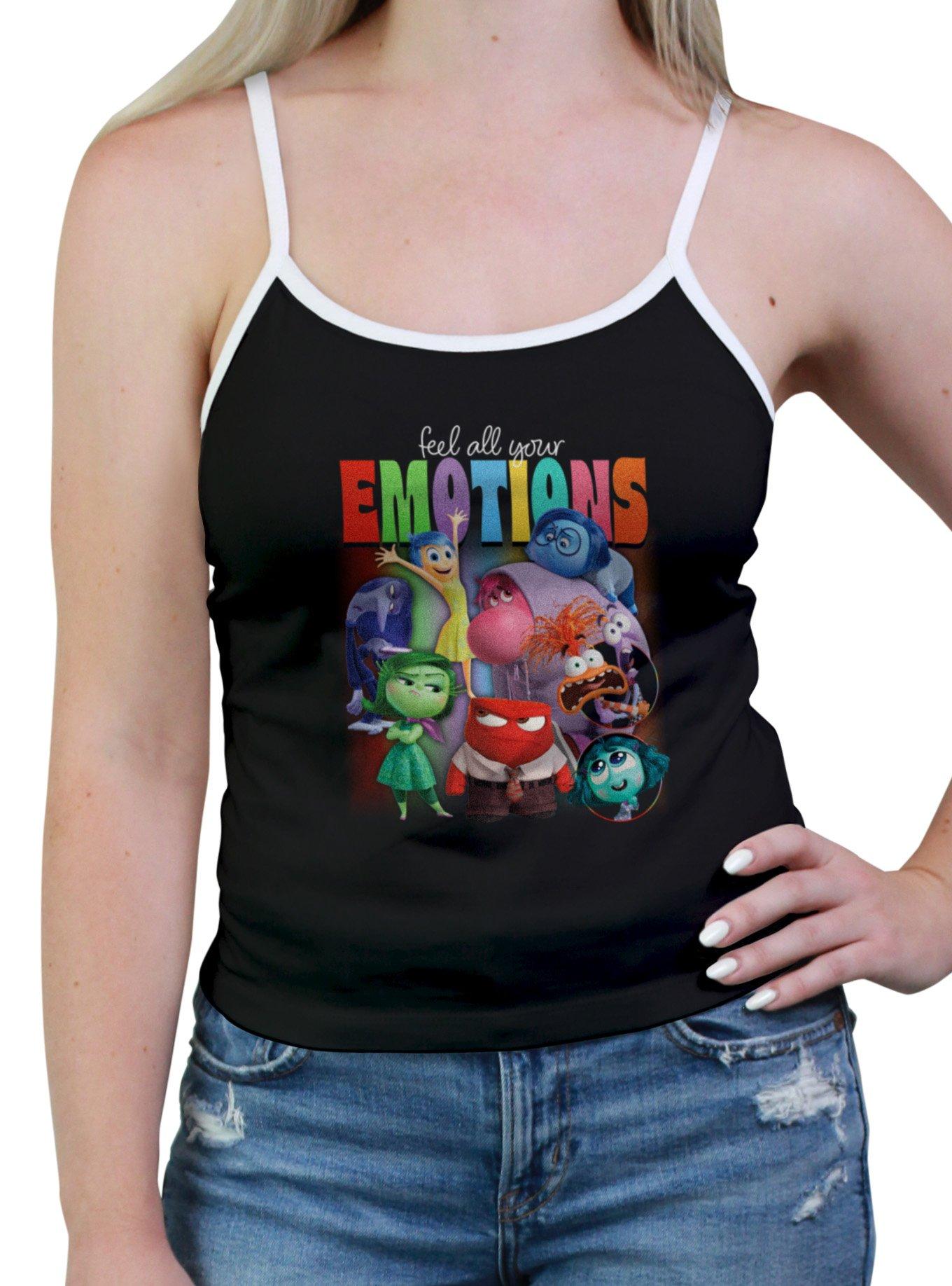 Disney Pixar Inside Out 2 Feel Your Emotions Girls Cami