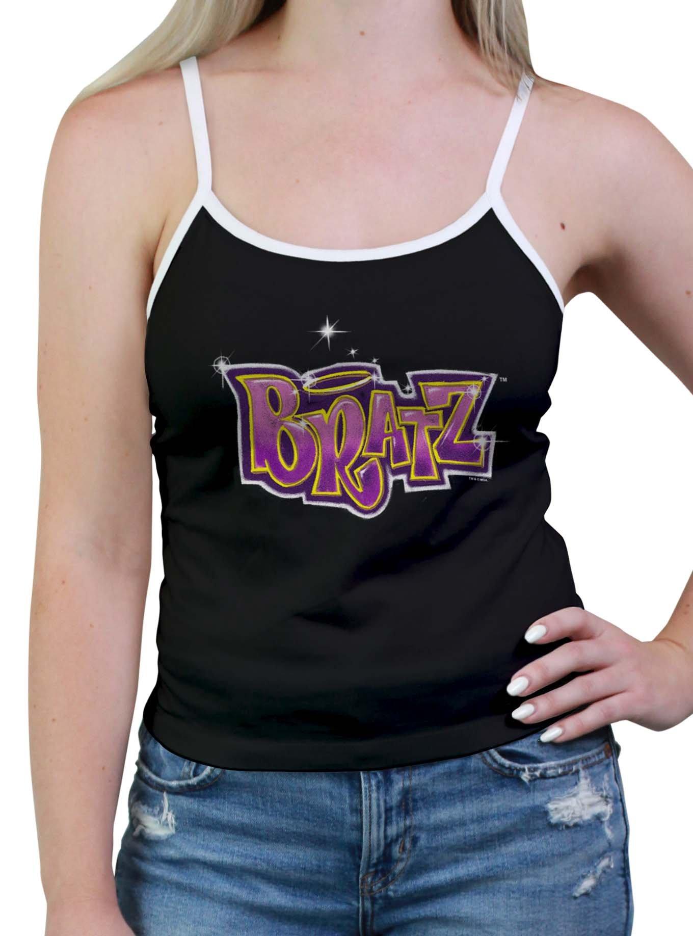 Bratz Logo Girls Cami, BLACK, hi-res