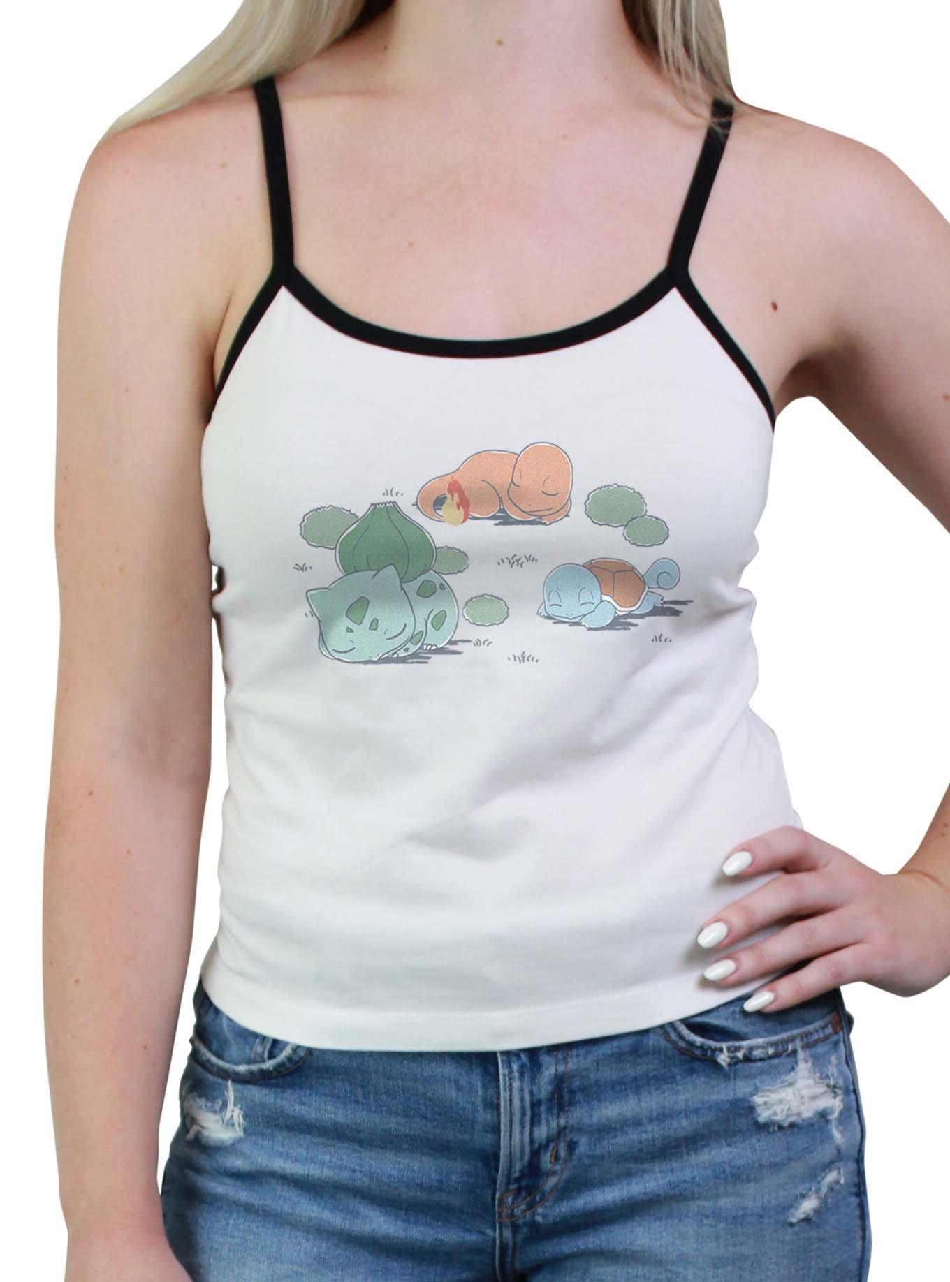 Pokemon Bulbasaur Charmander Squirtle Girls Cami, , hi-res