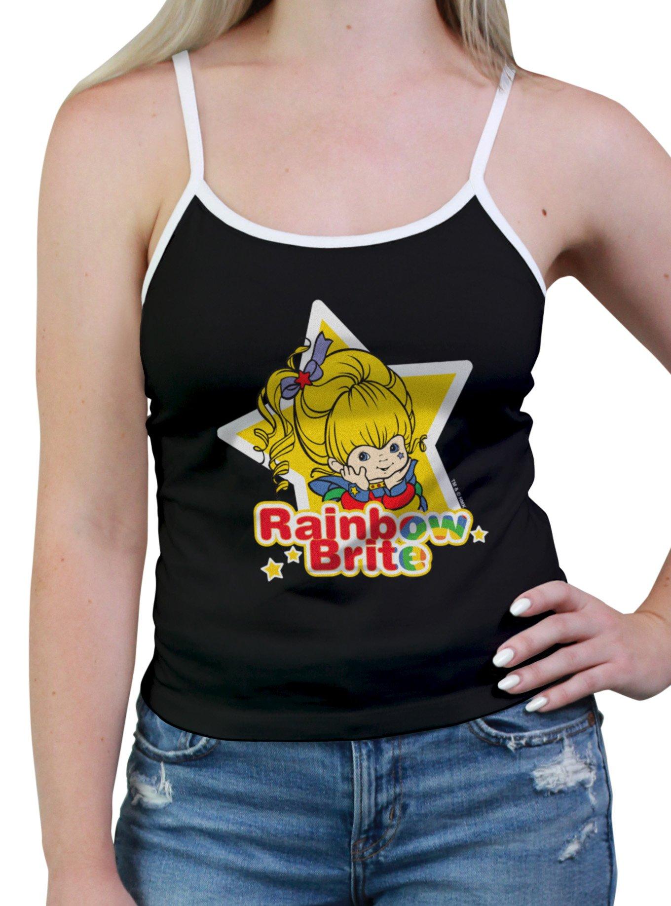 Rainbow Brite Star Girls Cami, BLACK, hi-res