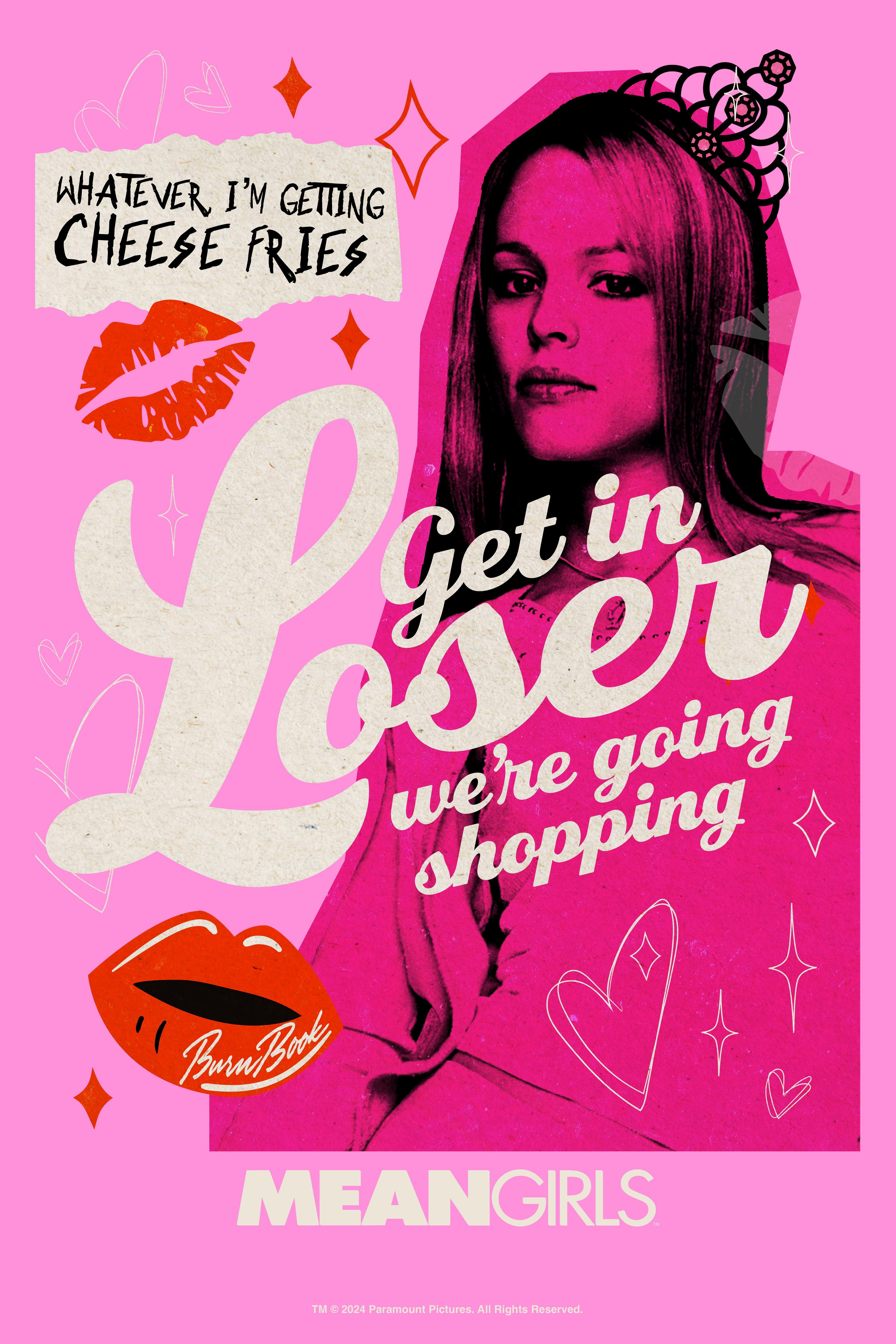 Mean Girls Get In Loser We're Going Shopping Poster, , hi-res