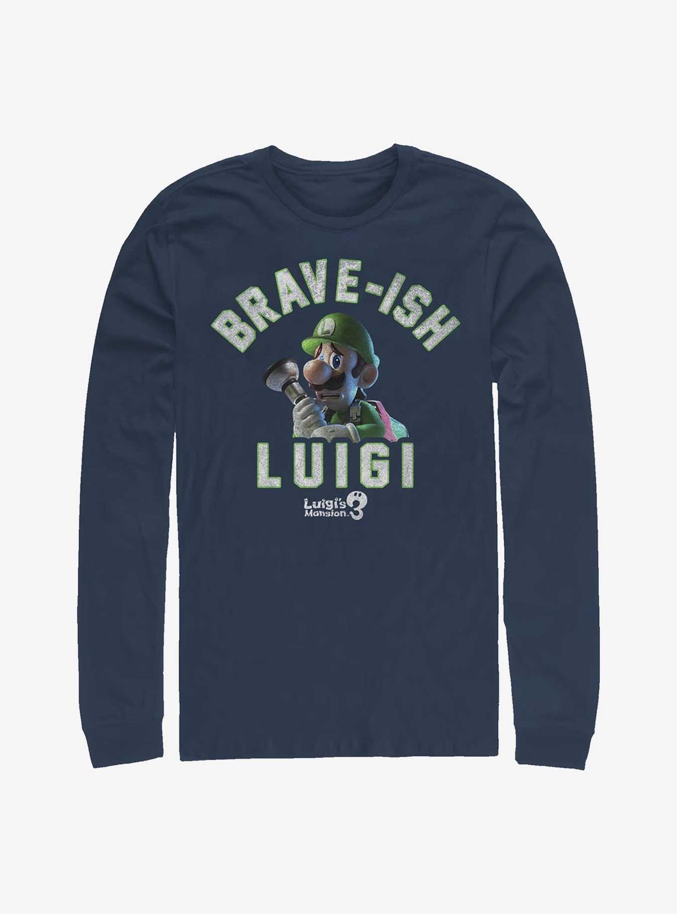 Nintendo Luigi's Mansion 3 Braveish Long Sleeve T-Shirt, , hi-res