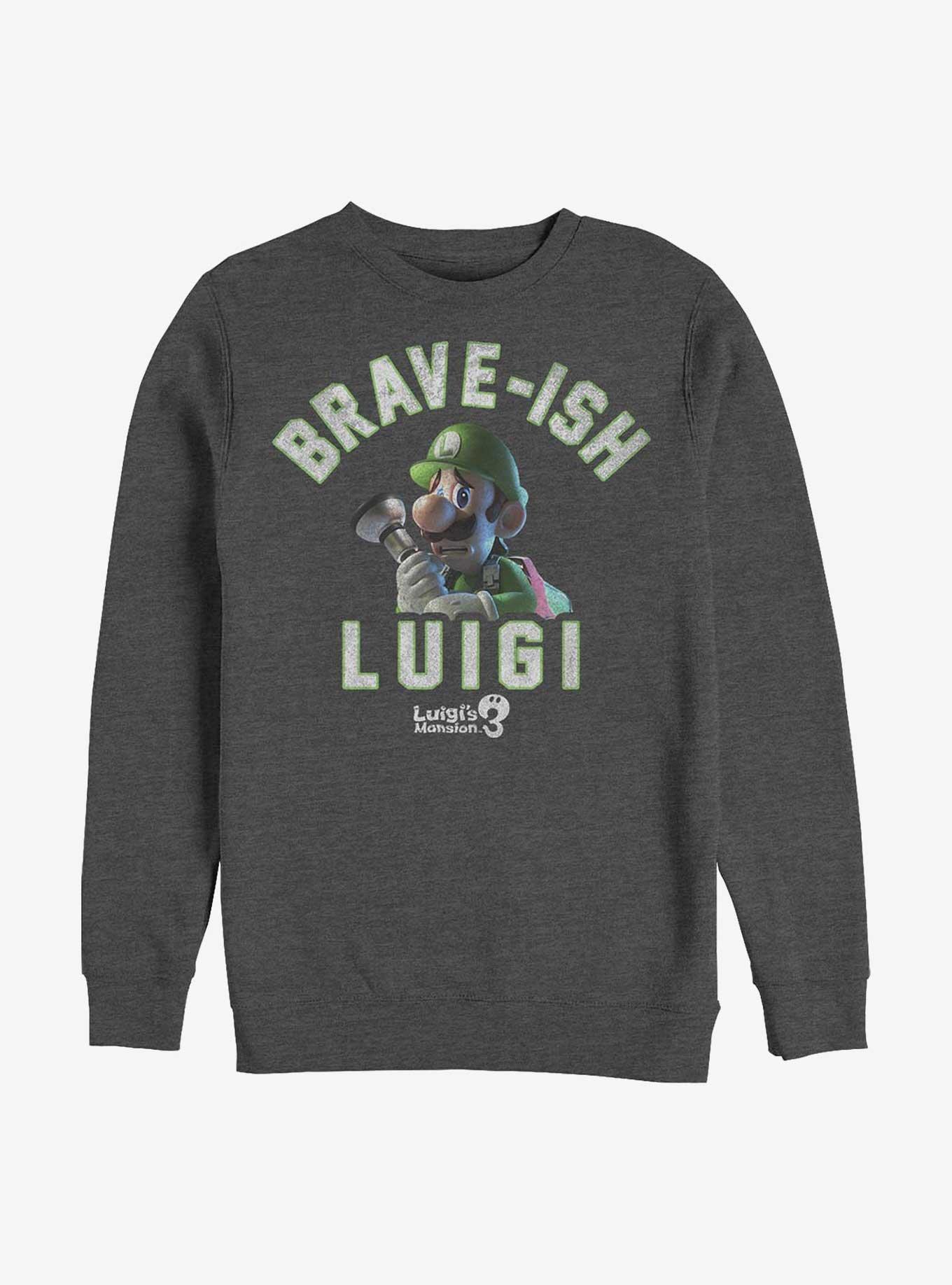 Nintendo Luigi's Mansion 3 Braveish Sweatshirt, , hi-res