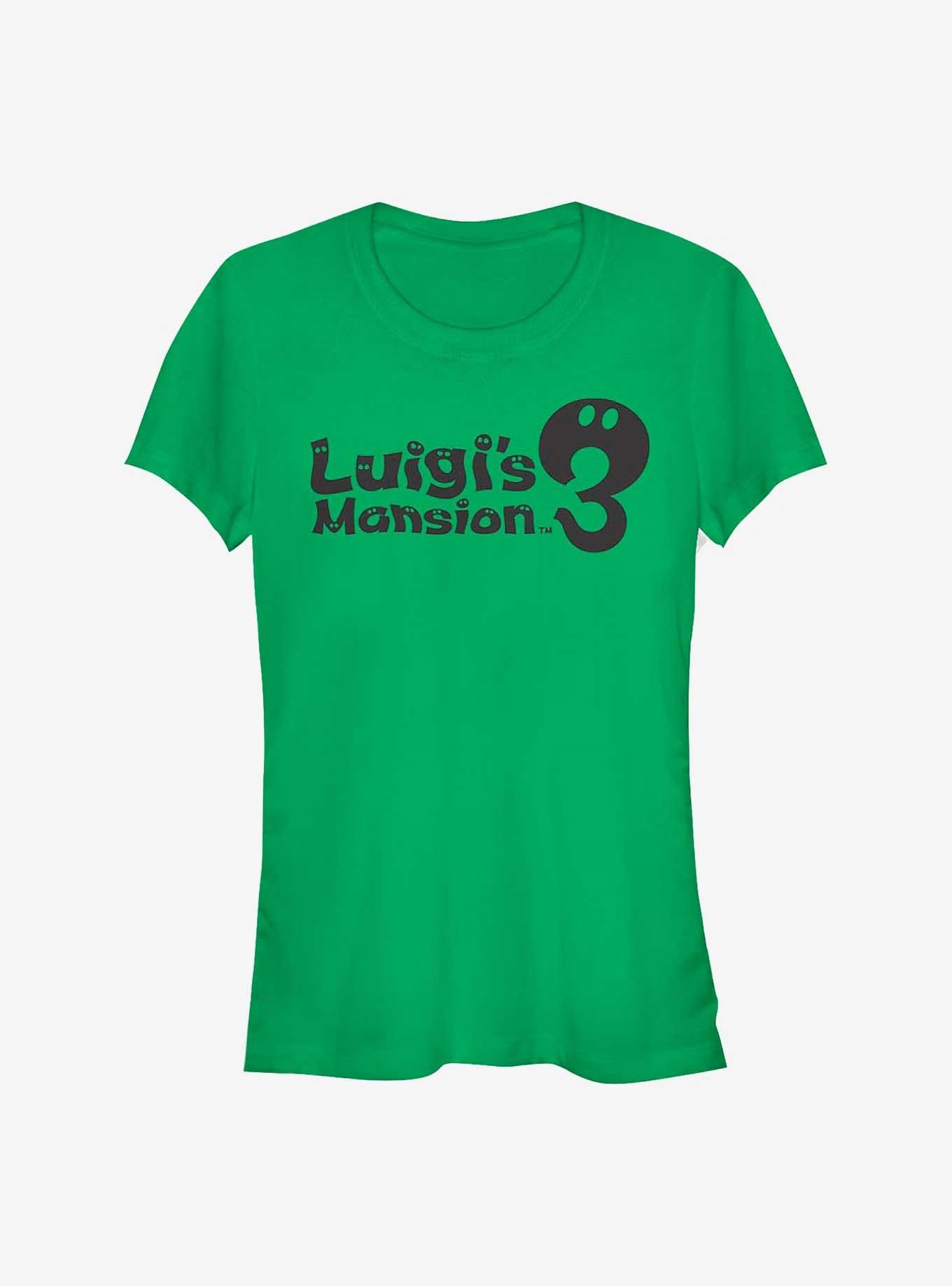 Nintendo Luigi's Mansion 3 Logo Girls T-Shirt, , hi-res