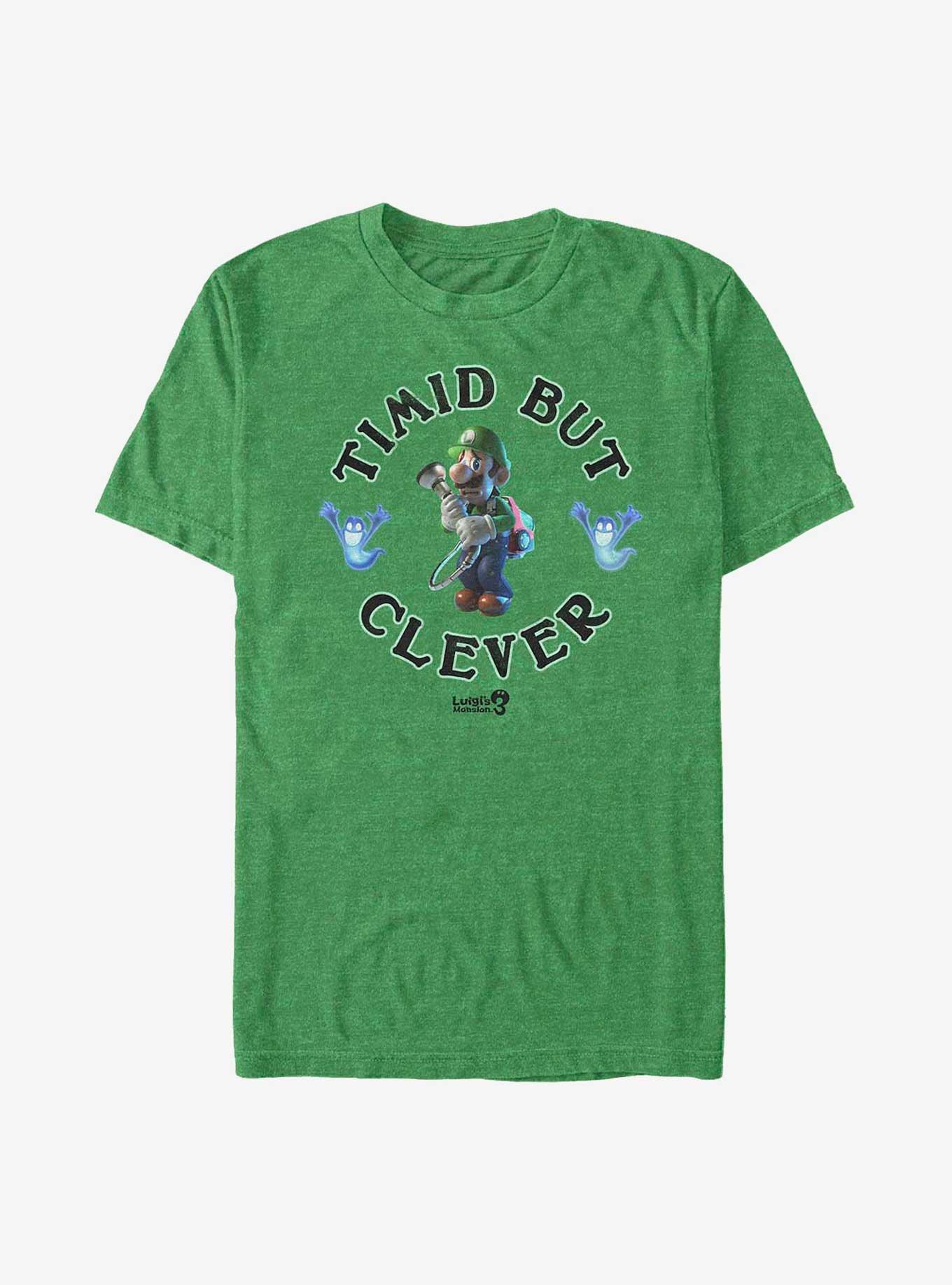 Nintendo Luigi's Mansion 3 Timid But Brave T-Shirt, , hi-res