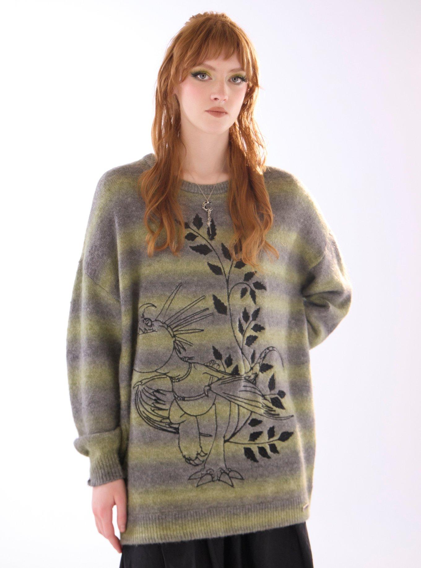 Her Universe How To Train Your Dragon Stormfly Stripe Oversized Sweater, , hi-res