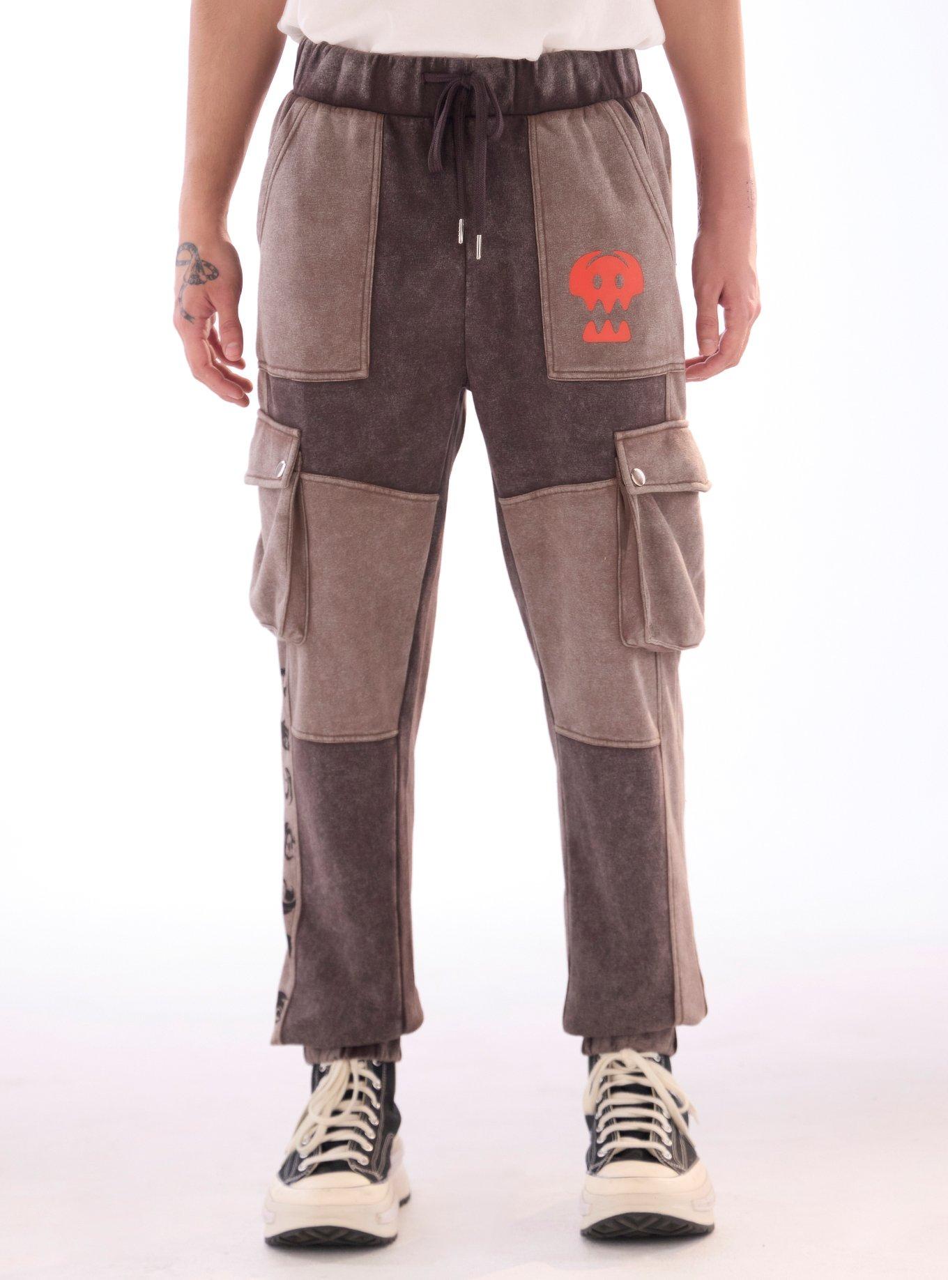 Our Universe How To Train Your Dragon Color-Block Dragon Icons Cargo Jogger Sweatpants, , hi-res