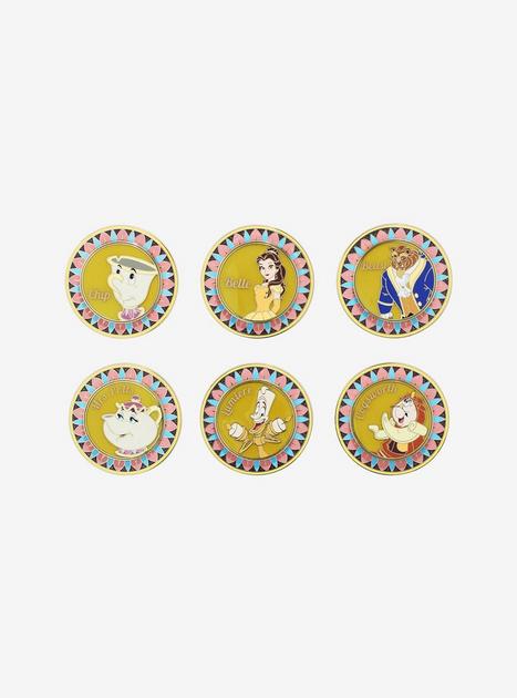 Disney Beauty and the Beast Dining Plates Spinning Blind Box