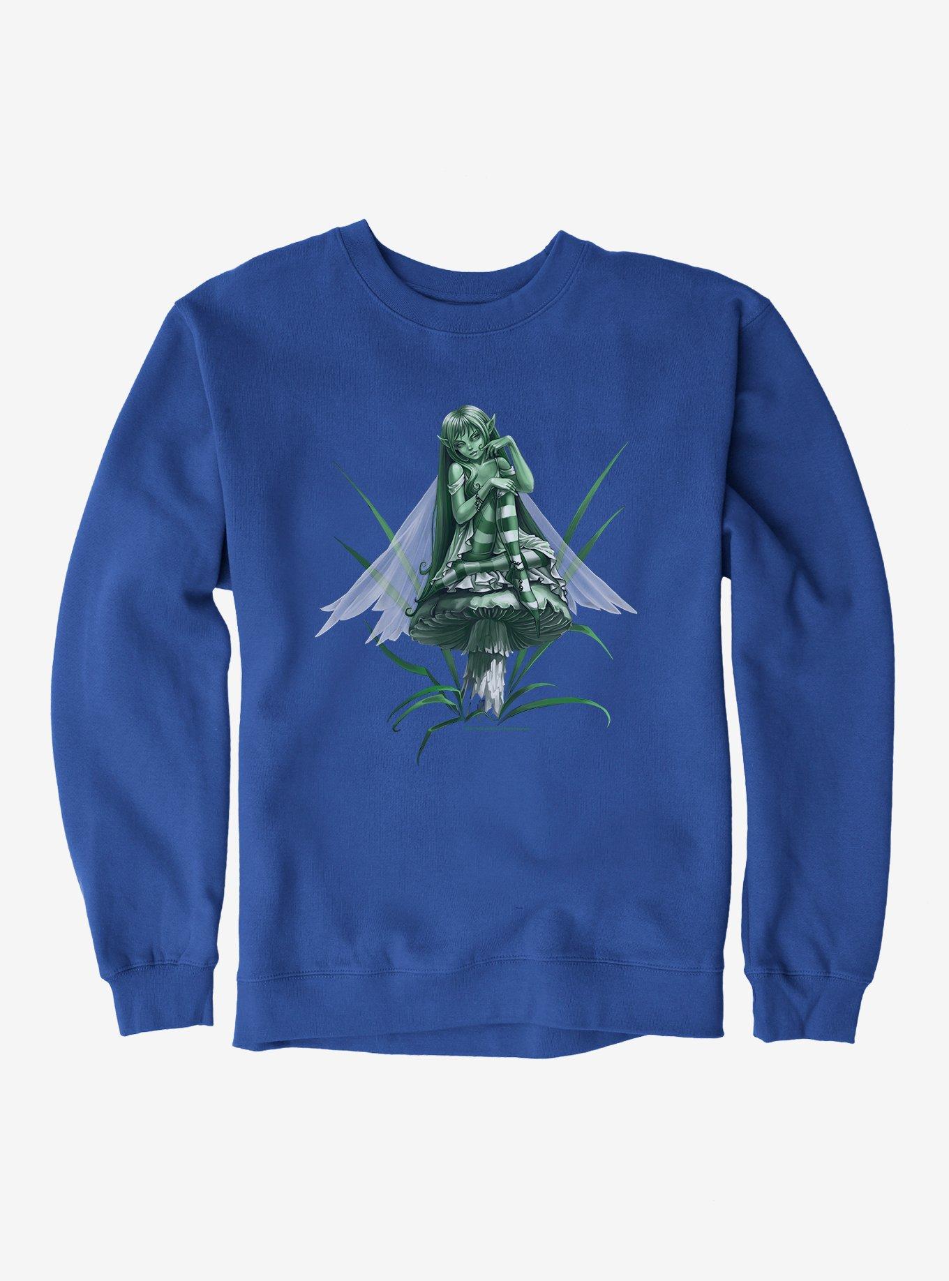 Fairies By Trick Green Mushroom Fairy Sweatshirt, , hi-res