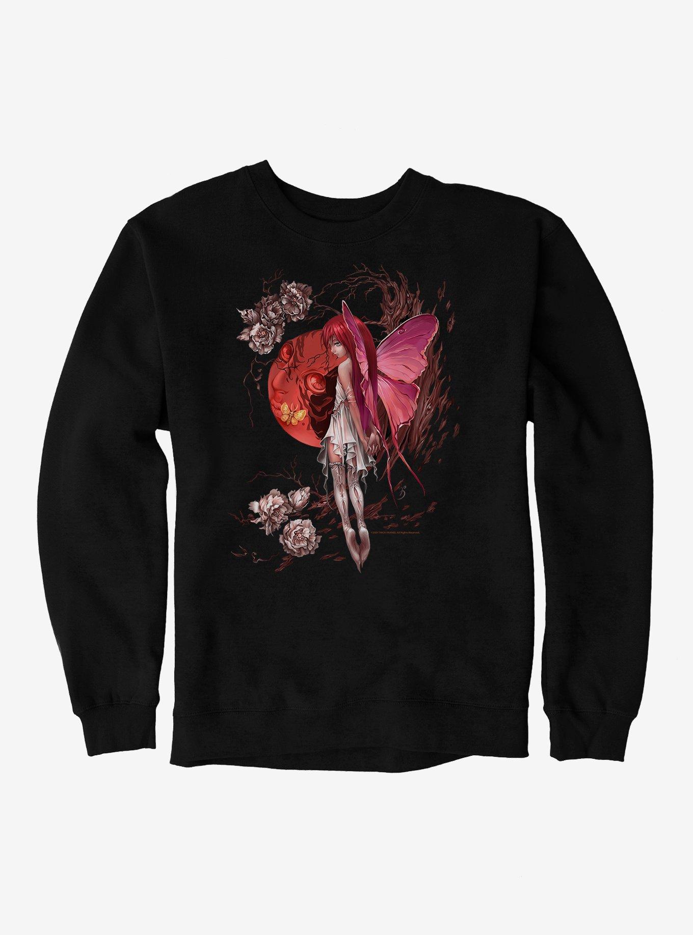 Fairies By Trick Red Moon Fairy Sweatshirt, , hi-res