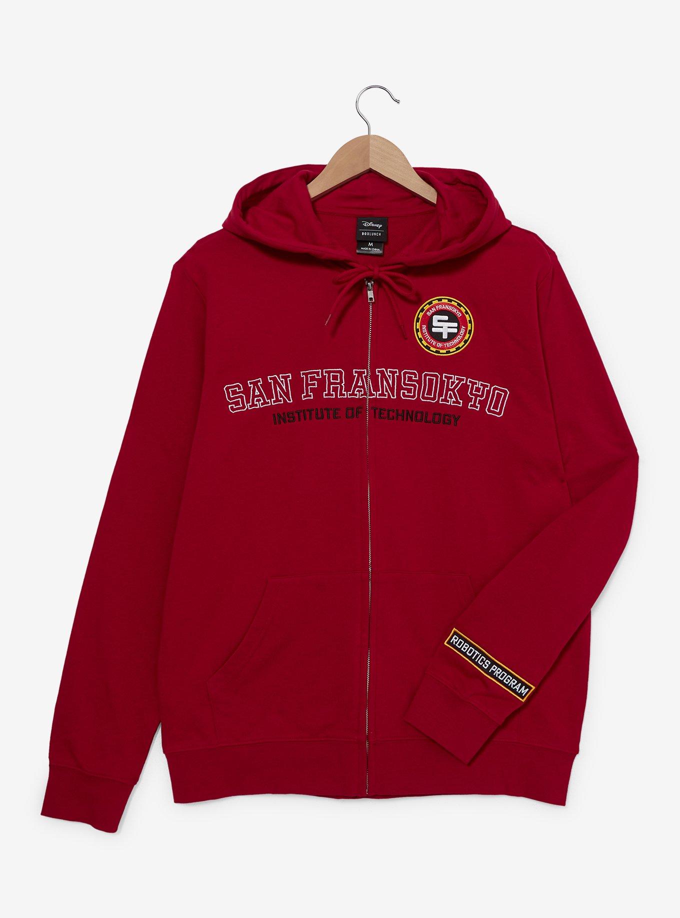 Disney Big Hero 6 San Fransokyo Institute of Technology Zippered Hoodie - BoxLunch Exclusive, , hi-res