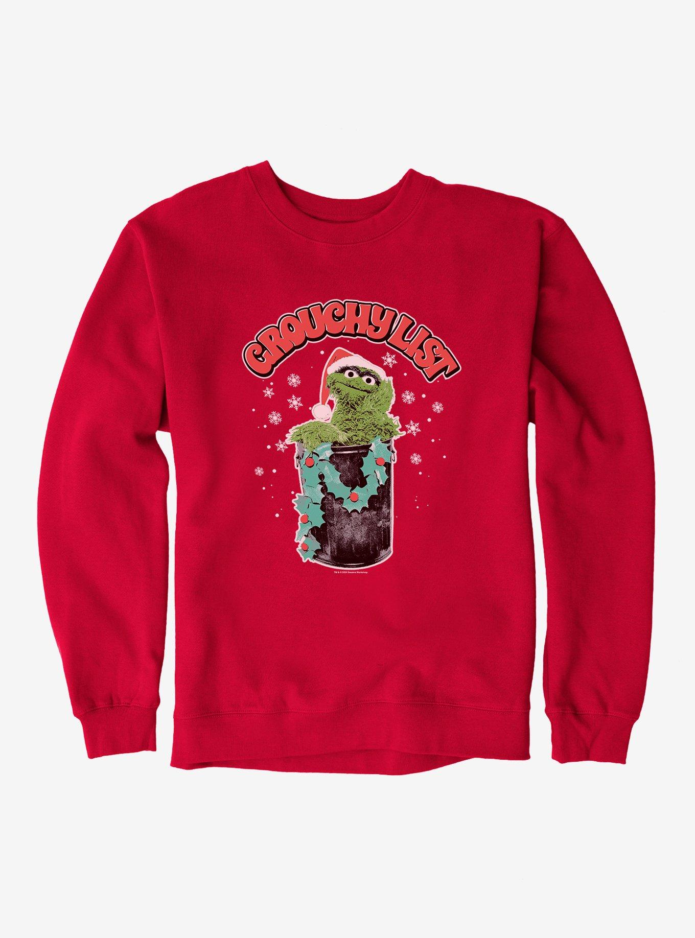 Sesame Street Grouchy List Sweatshirt, , hi-res