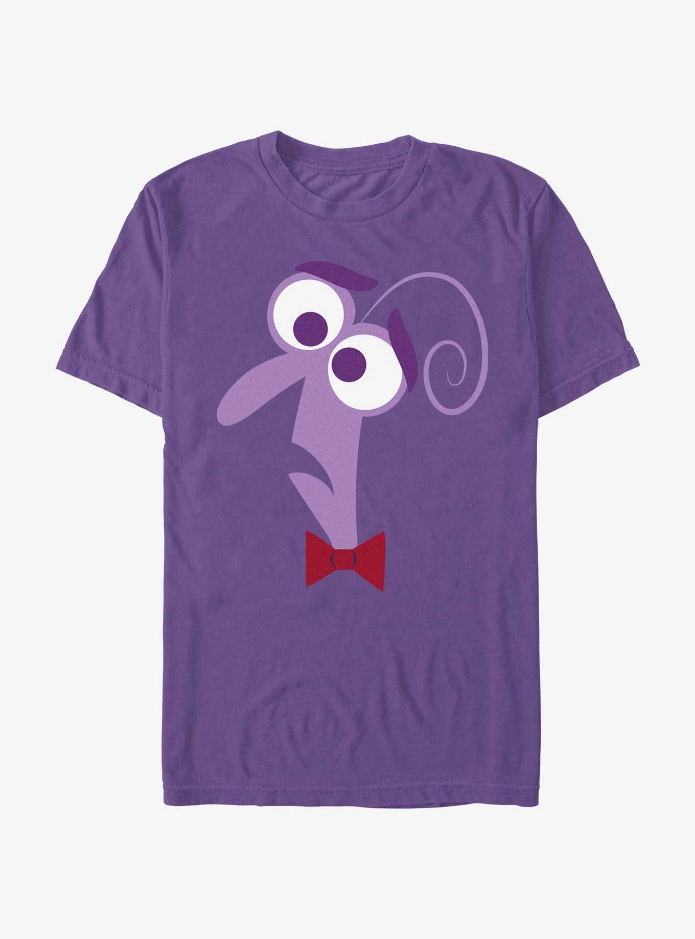 Disney Pixar Inside Out 2 Fear Face Extra Soft T-Shirt, PURPLE, hi-res